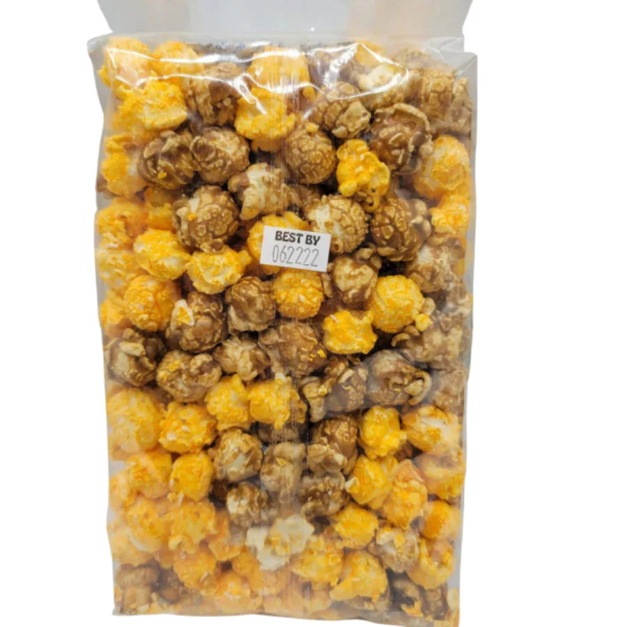 SALE CLOSE DATED | Double Delicious Caramel & Cheese Popcorn Mix | Multiple Sizes | HR Poppin' Snacks - Image 2