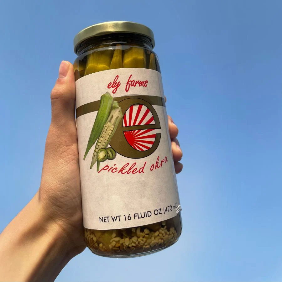 SALE CLOSE DATED | Pickled Okra | 12 oz | Ely Farms - Image 3