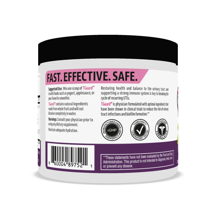 SALE CLOSE DATED | T Guard Urinary Tract Health Supplement | 5.3 oz | Tyrian Health - Image 2