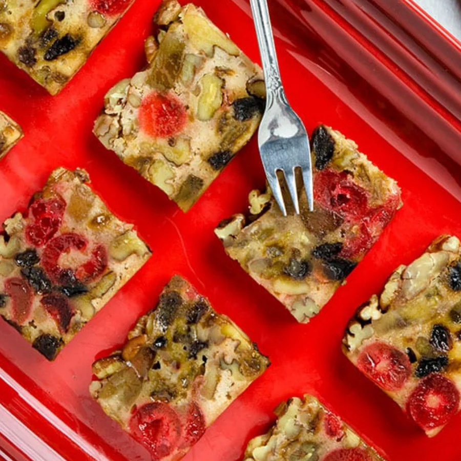 SALE | Everyone's Favorite Traditional Fruitcake Slices | Pack of 2 | 22 Slices Per Box | 18 oz | Beatrice Bakery - Image 6