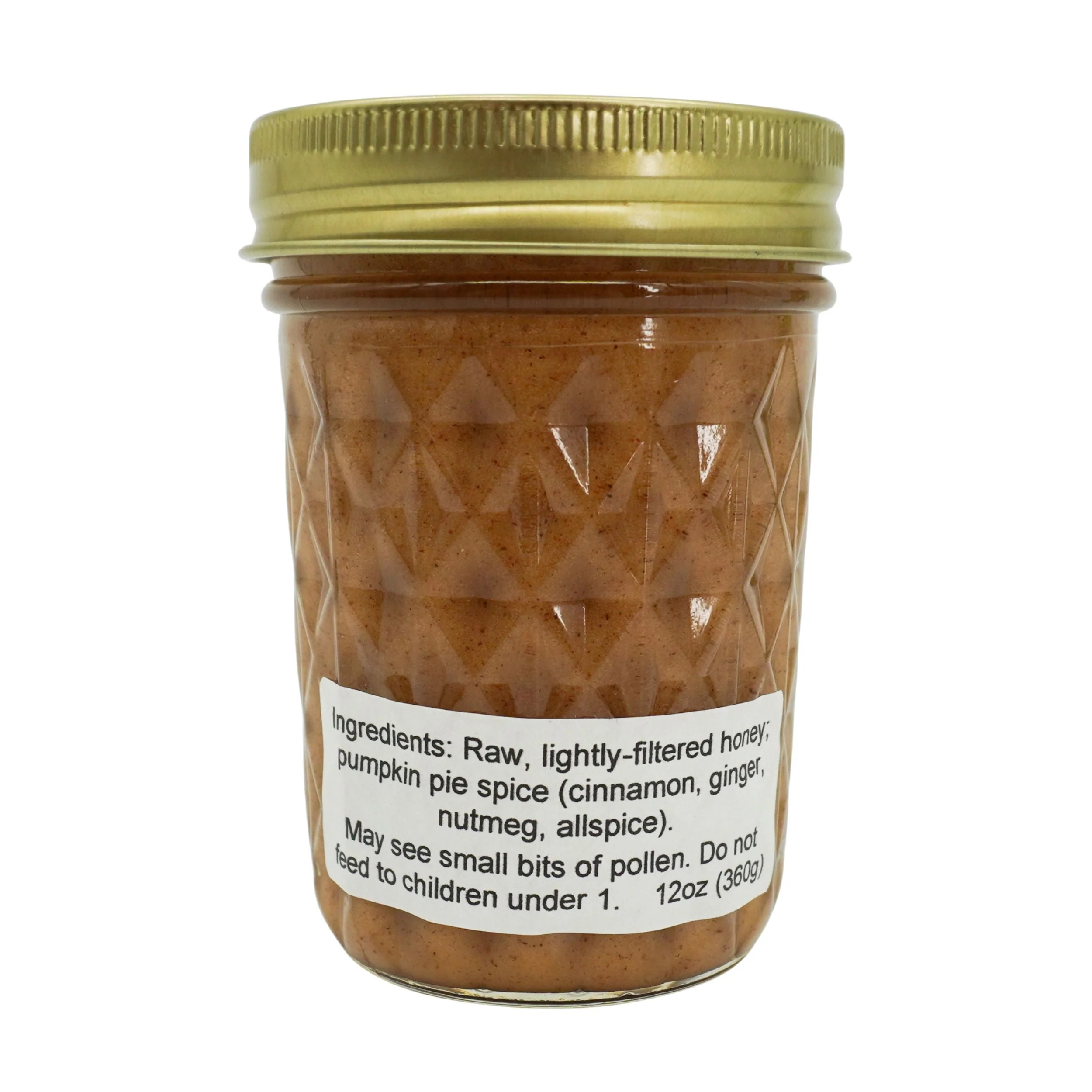 SALE | Pumpkin Spice Creamed Honey | 12 oz | Lance Honey Farms - Image 2