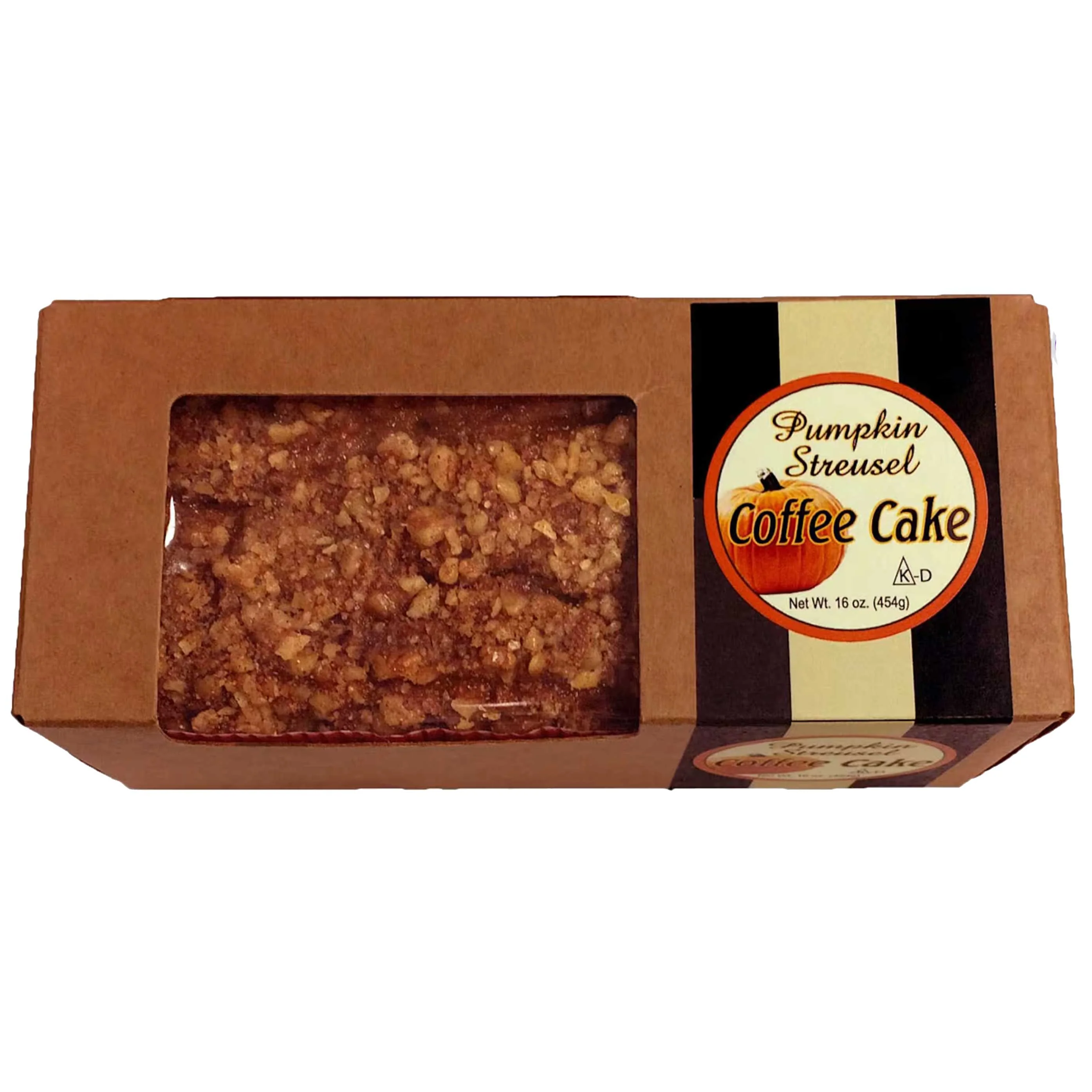 SALE | Pumpkin Streusel Coffee Cake | Pack of 2 | 16 oz | Beatrice Bakery - Image 2