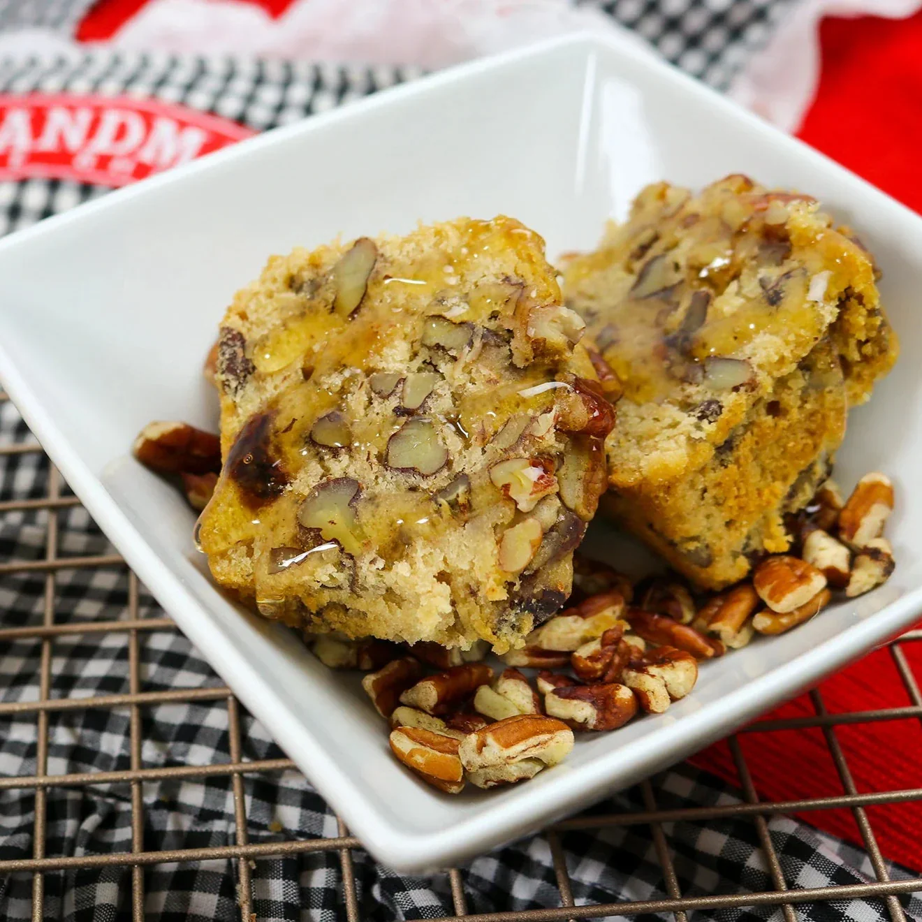 SALE | Southern Bourbon Pecan Cake | 24 oz | Beatrice Bakery - Image 4