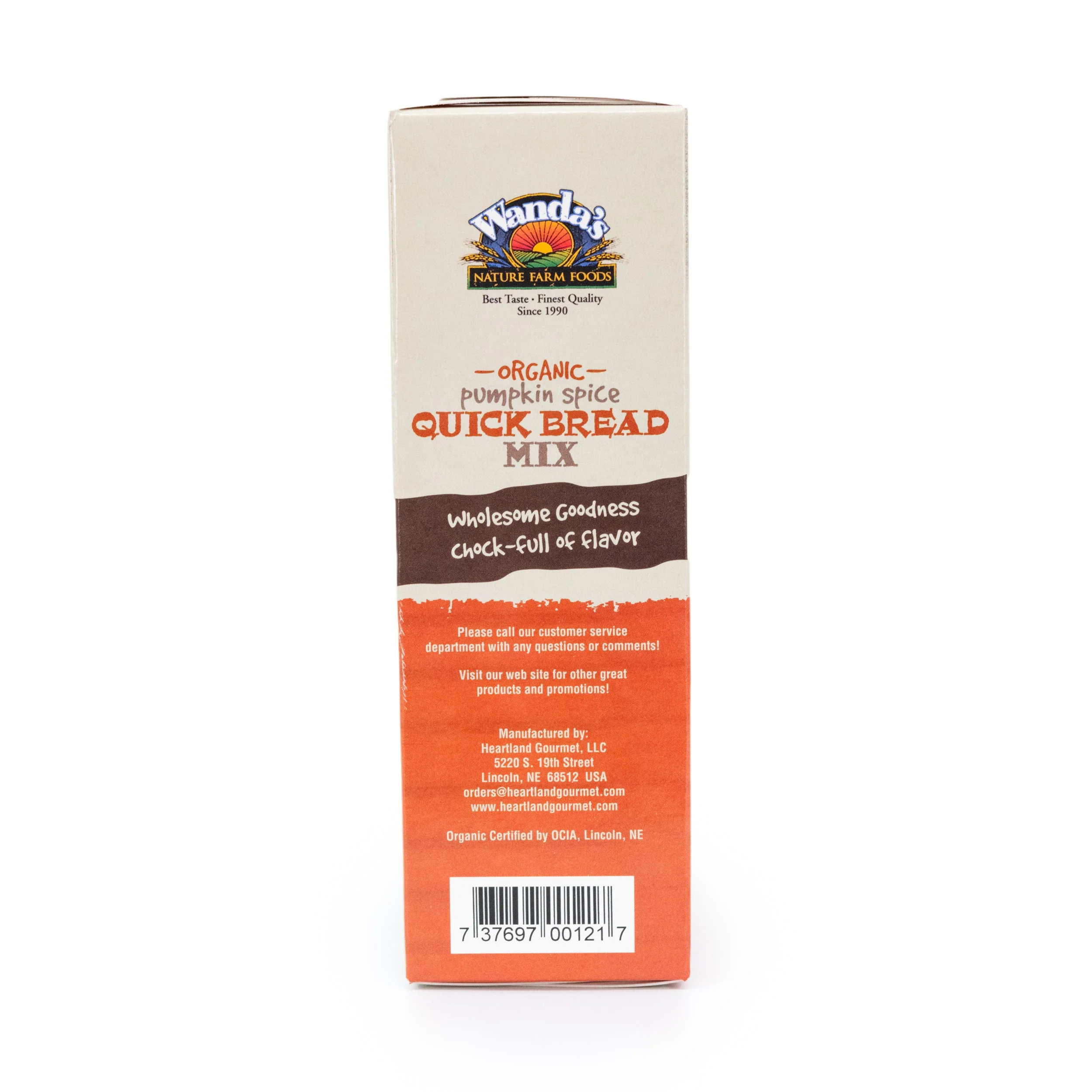 Wanda's Organic Pumpkin Spice Quick Bread Mix | Pack of 4 | 9.5 oz | Heartland Gourmet | 1402 - Image 5