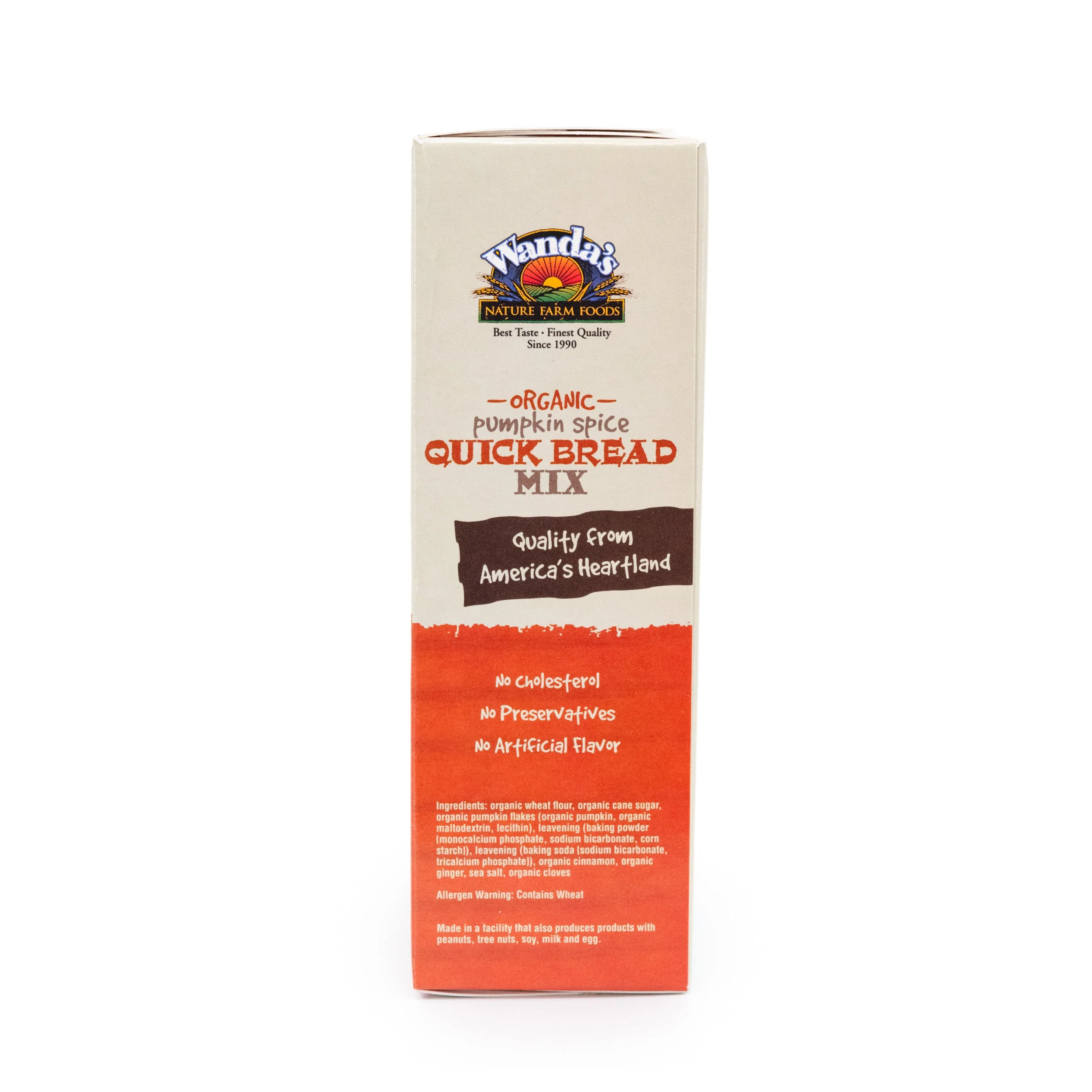 Wanda's Organic Pumpkin Spice Quick Bread Mix | Pack of 6 | 9.5 oz | Heartland Gourmet | 1402 - Image 4