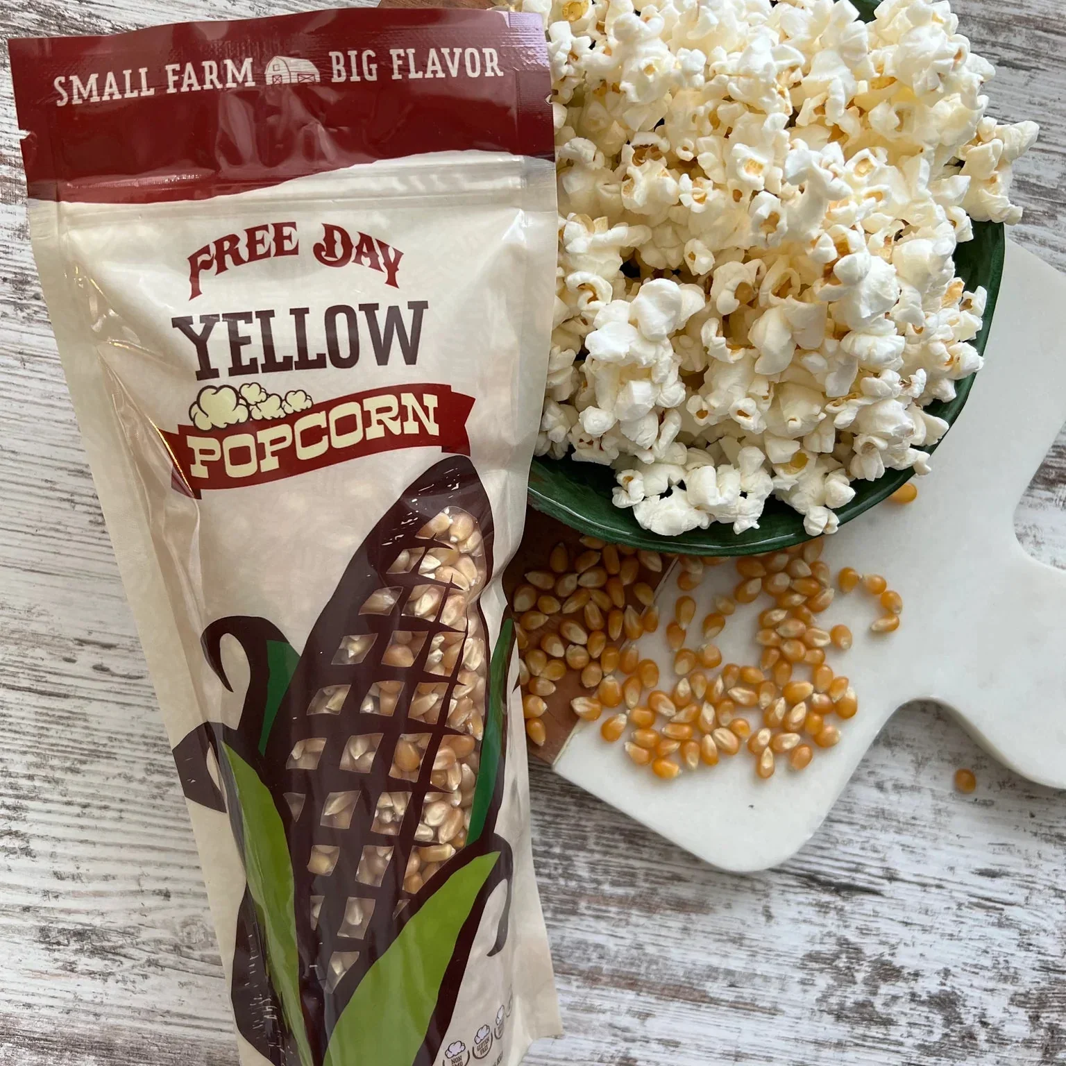 SALE | Yellow Butterfly Un-Popped Popcorn | 1 lb | Non-GMO | Free Day Popcorn - Image 4