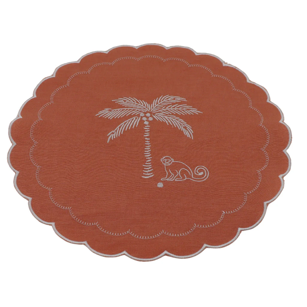 Dusky Rose Simia Placemat - Set of 4 - Image 3