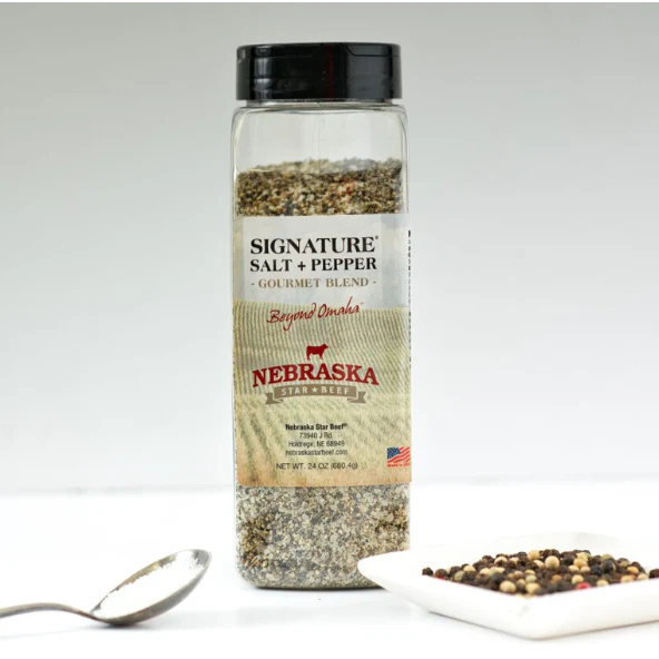 Salt + Pepper Blend | Pack of 2 | 24 oz | Nebraska Star Beef - Image 3
