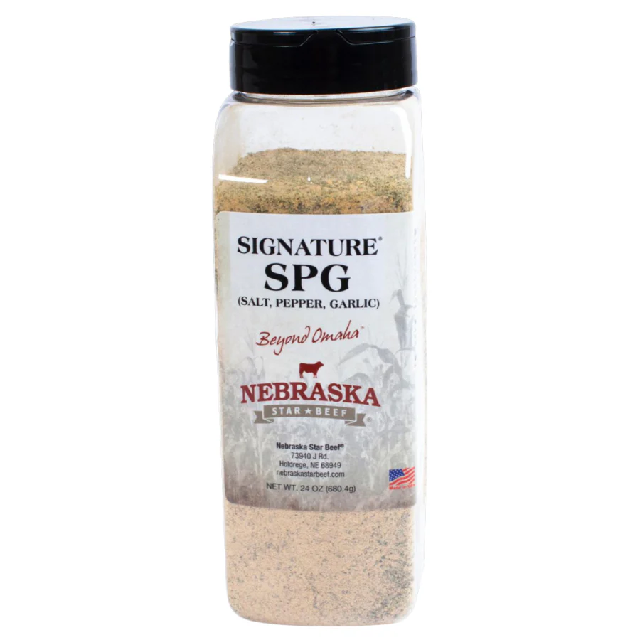 Salt, Pepper, Garlic Seasoning | Pack of 2 | 24 oz | Nebraska Star Beef - Image 2