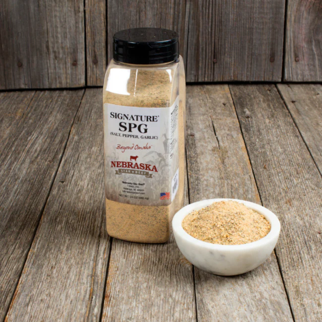 Salt, Pepper, Garlic Seasoning | Pack of 2 | 24 oz | Nebraska Star Beef - Image 4