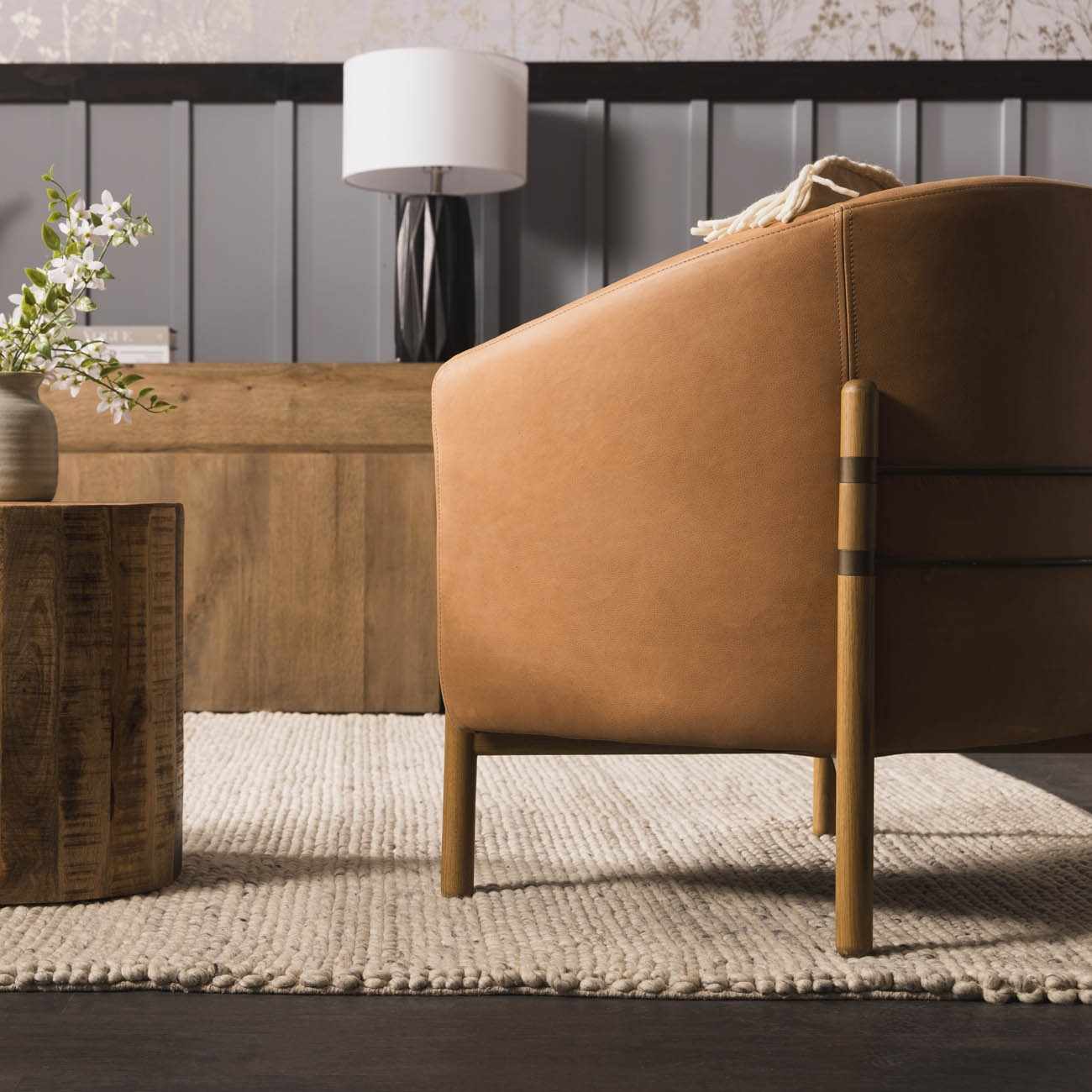 Salvo Luxury Hand Woven Wool Area Rug - Image 11