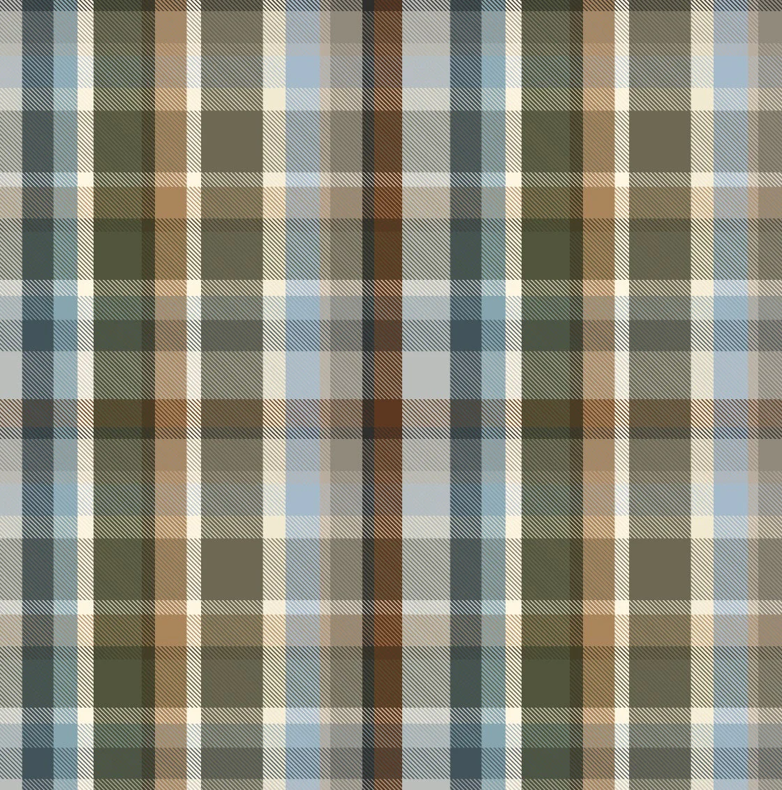 Samuel Wallpaper by Painted Hawk Design - Image 3