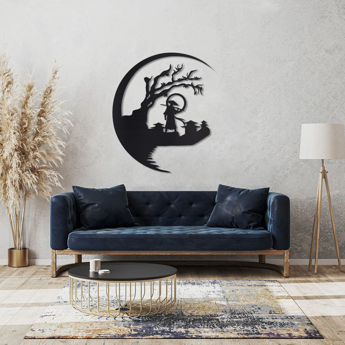 Samurai Scene Sign - Image 3
