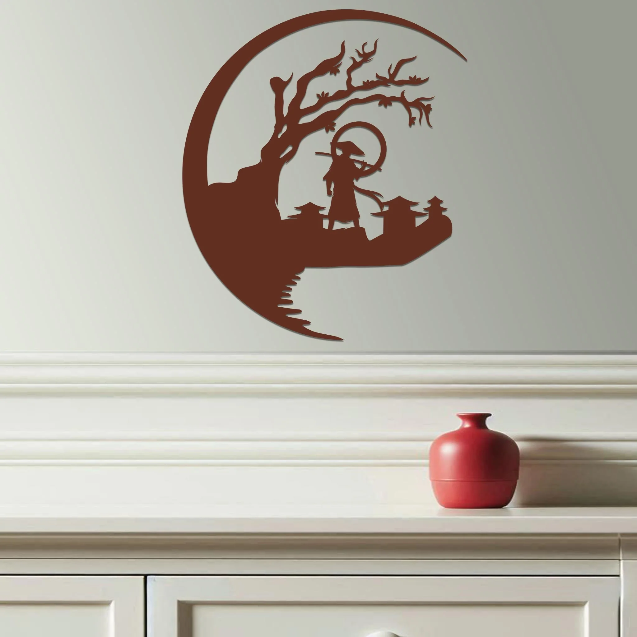 Samurai Scene Sign - Image 5