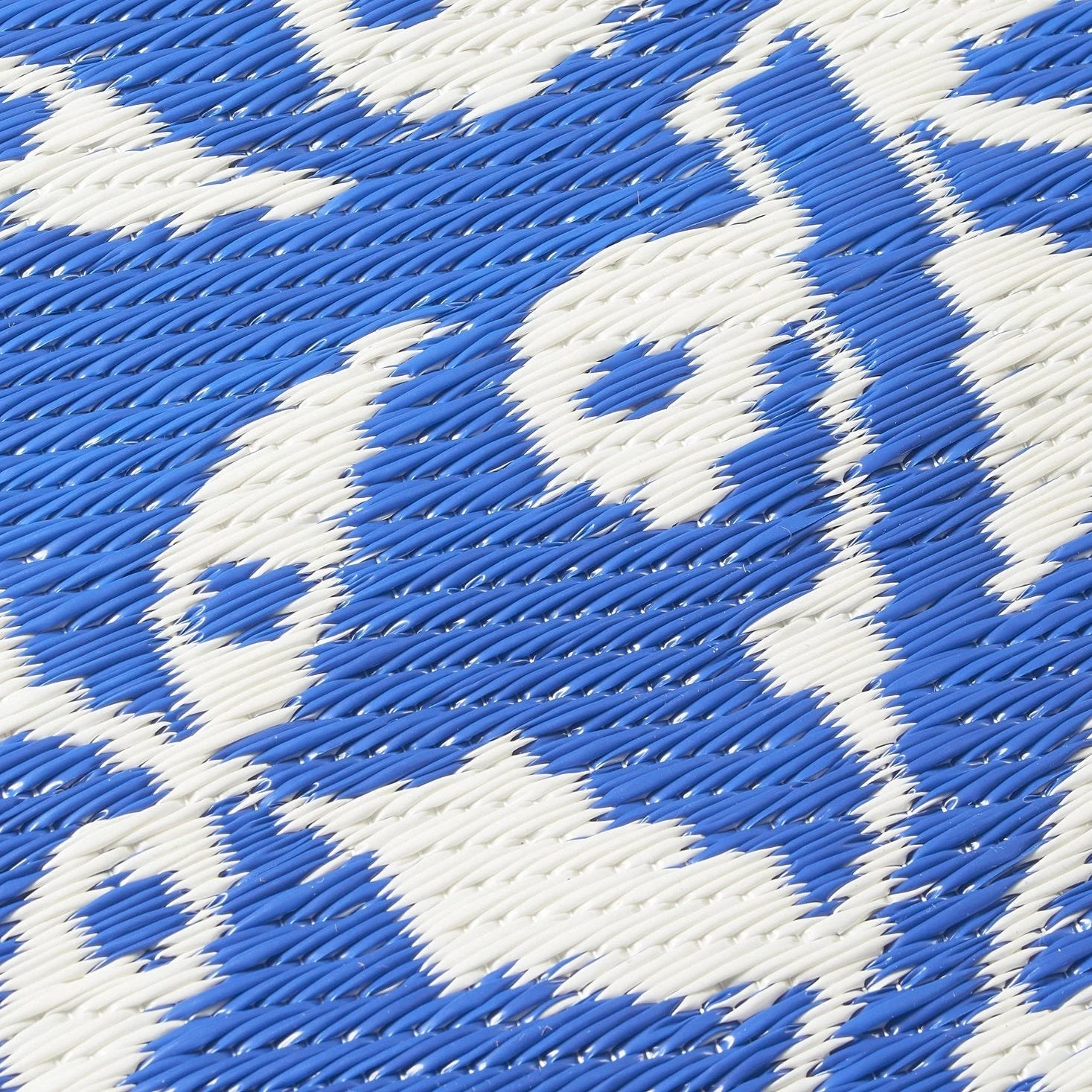 San Juan - Dark Blue Outdoor Rug for Patio FINAL SALE - Image 6