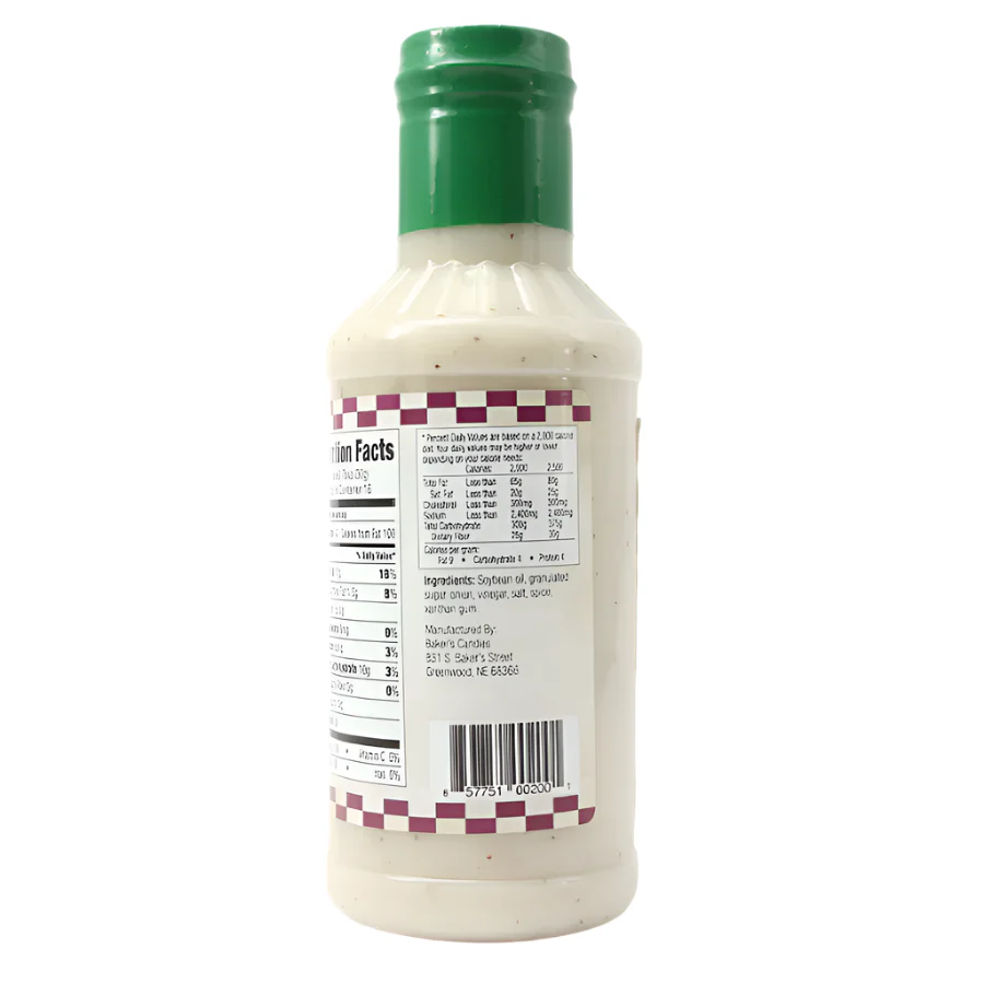 Sandhills Dressing Bundle | 16 oz | Sweet Onion & Sweet Ranch | Gluten Free | Baker's Candies - Image 3