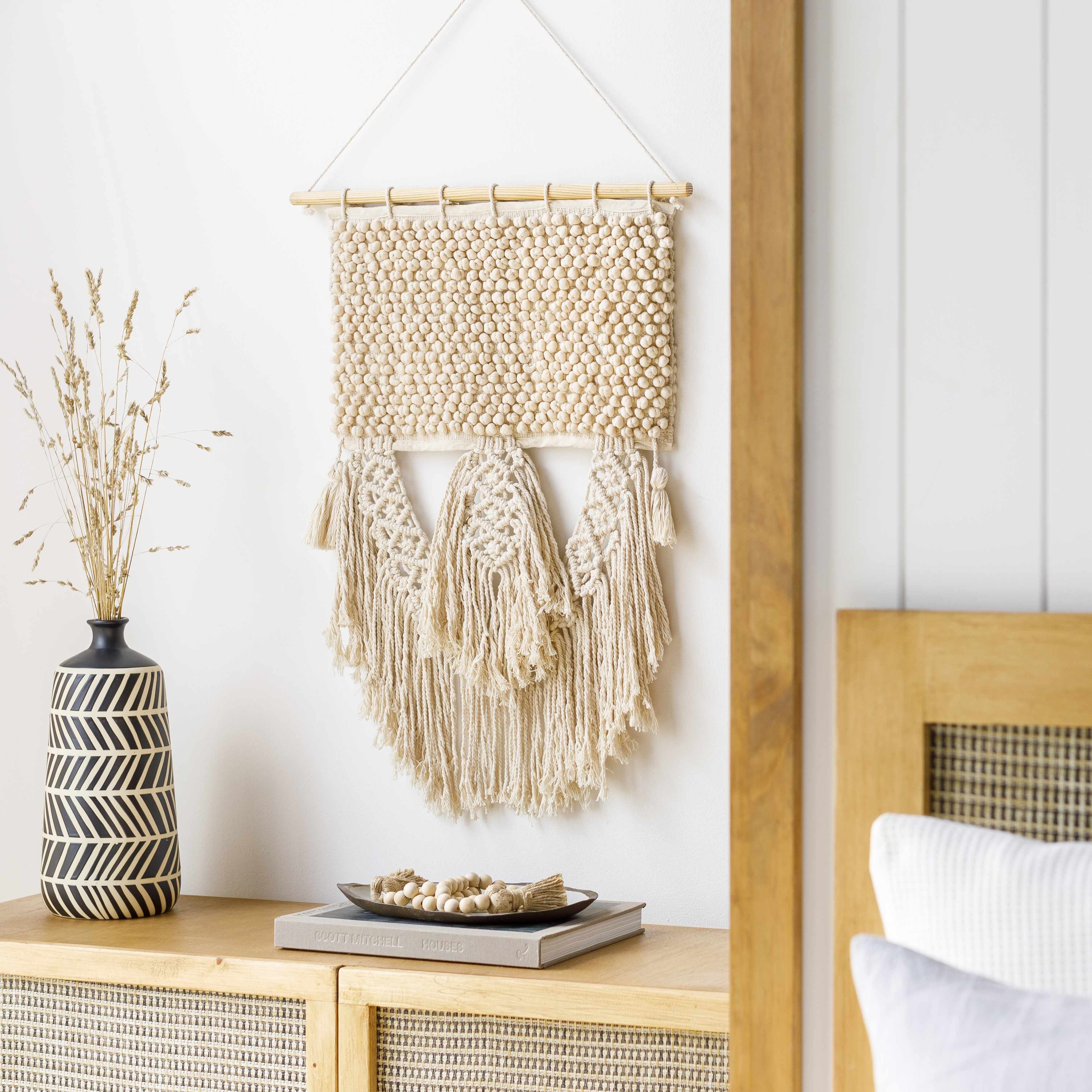 Sangali Woven Rattan Wall Hanging - Image 9