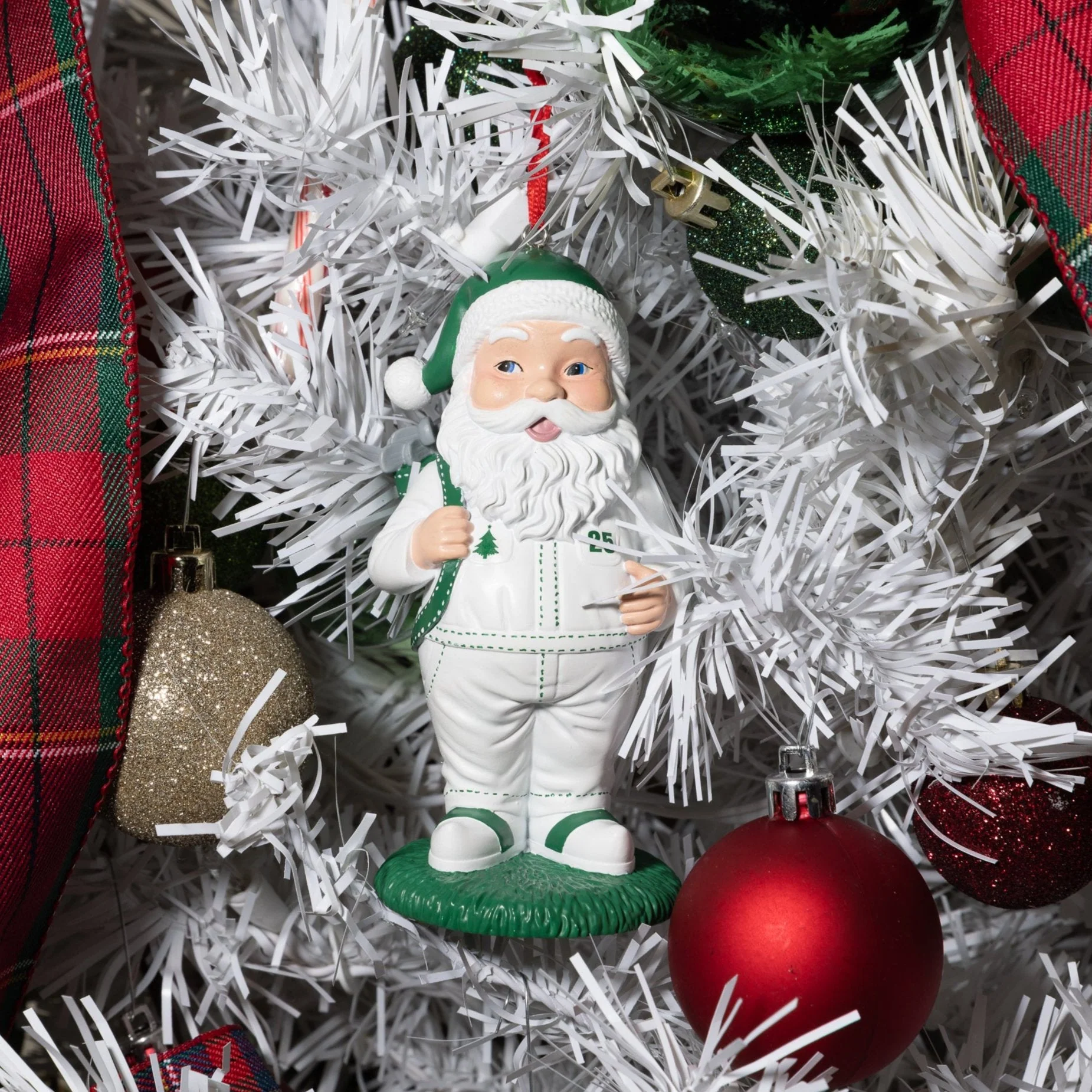 Santa Caddie Ornament - Image 3
