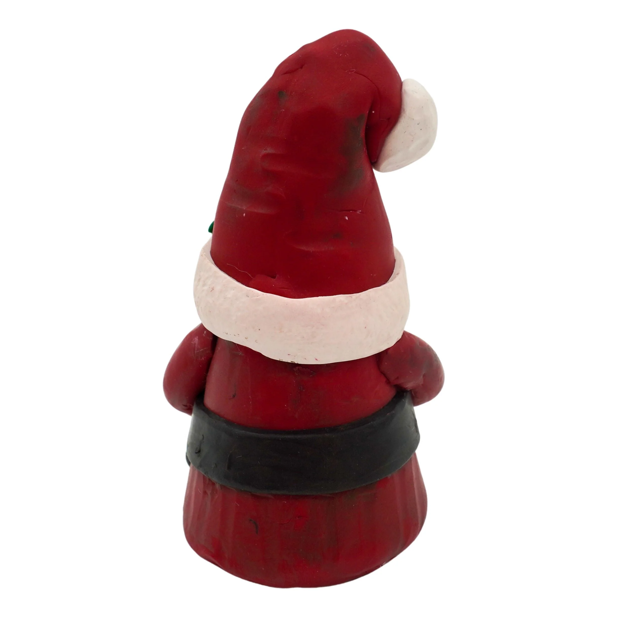 Santa Claus Gnome Figurine | Clay Art Originals - Image 3