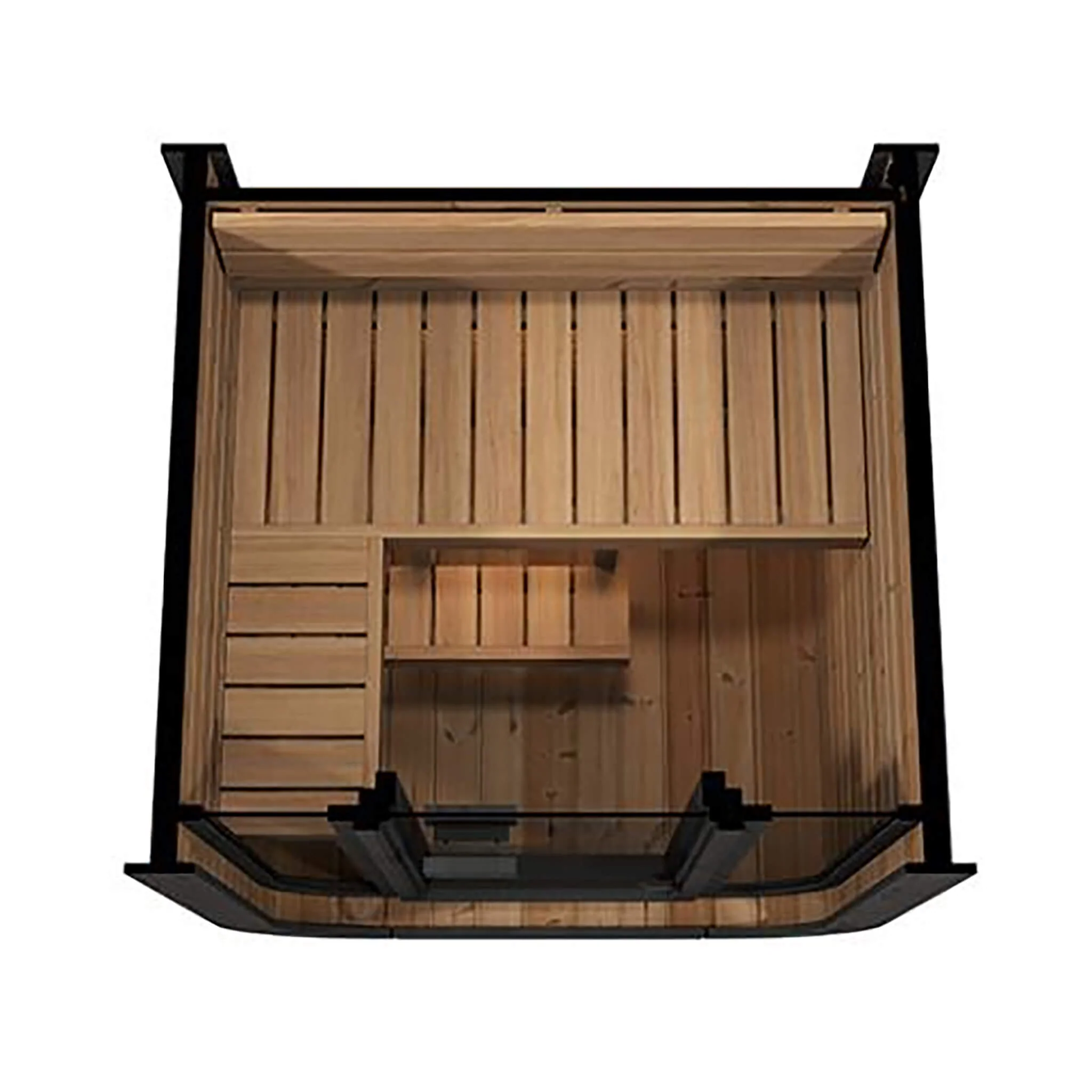SaunaLife Model CL3G Cube-Series Outdoor 2-Person Home Sauna Kit [SL-MODELCL3G] (SAK23721) - Image 8