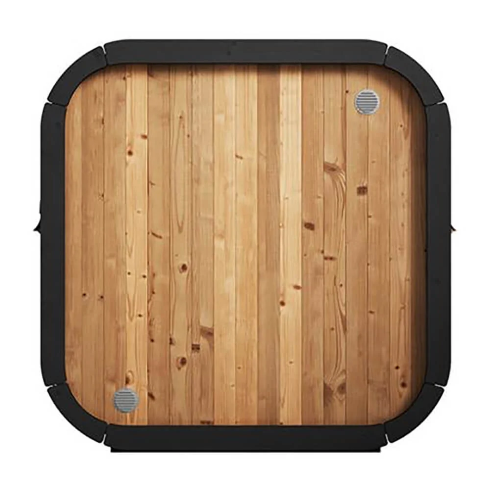 SaunaLife Model CL4G 3-Person Cube-Series Luxury Wooden Outdoor Home Sauna Kit [SL-MODELCL4G] (SAK92610) - Image 6