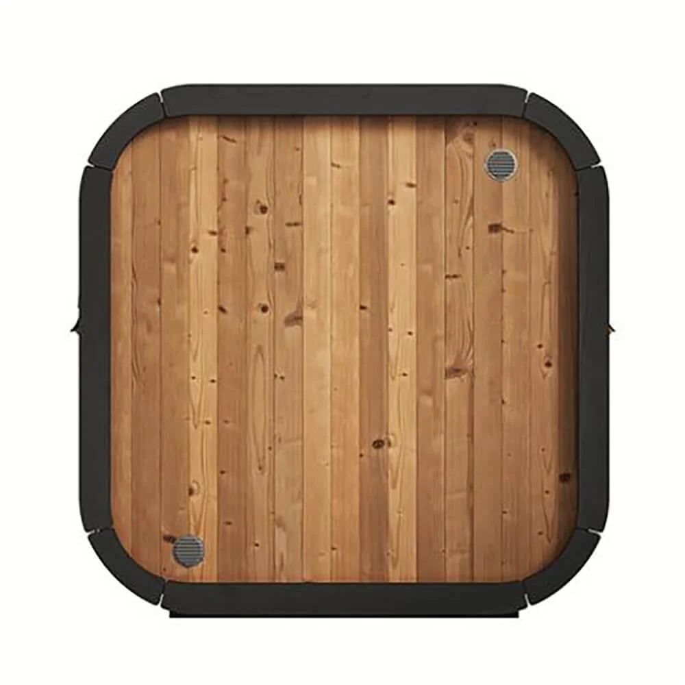 SaunaLife Model CL5G 4-Person Cube-Series Luxury Wooden Outdoor Home Sauna Kit [SL-MODELCL5G] (SAK91835) - Image 7