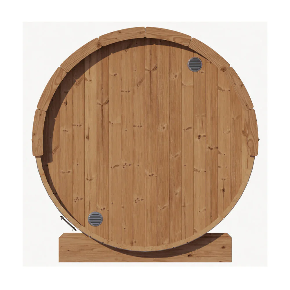 SaunaLife Model E6 Ergo Series 3-Person Thermo-Spruce Backyard Sauna Barrel [SL-MODELE6] (SAK38572) - Image 11