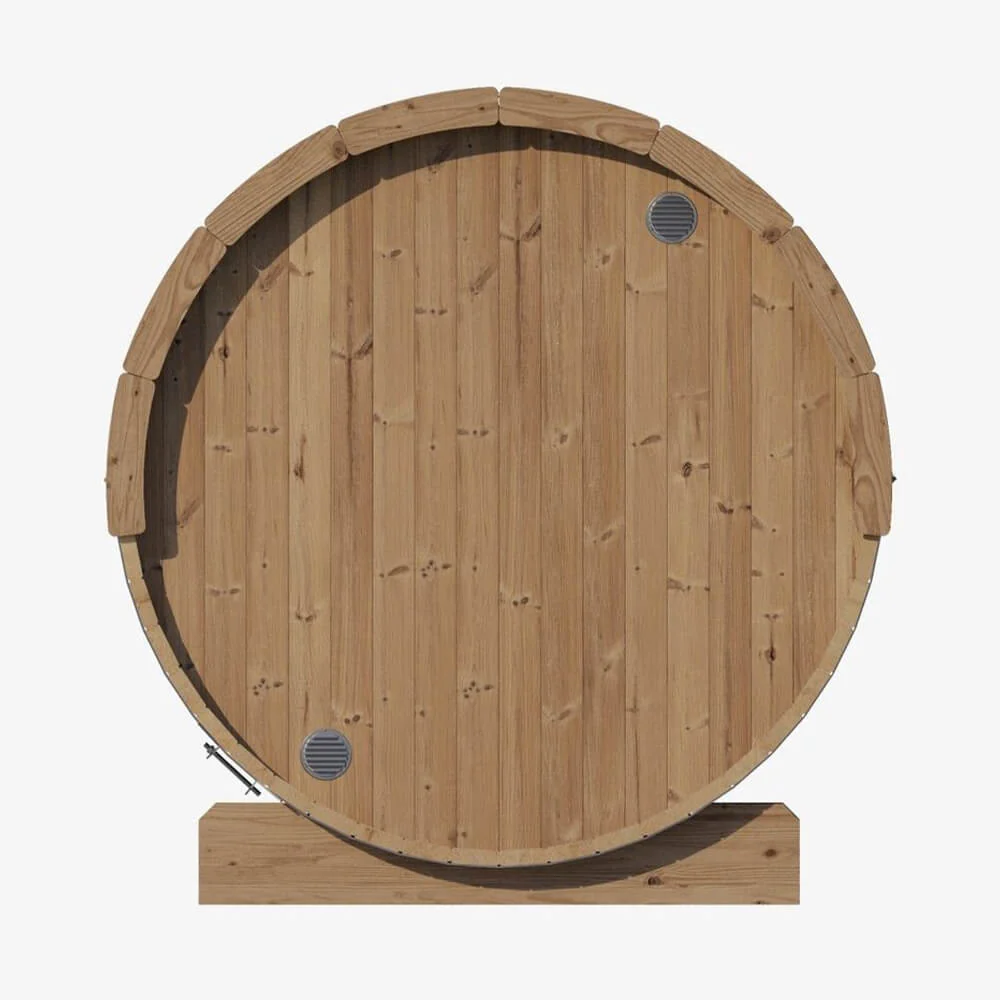 SaunaLife Model E8 Ergo Series 6-Person Outdoor Thermo-Spruce Sauna Barrel [SL-MODELE8] (SAK31809) - Image 5