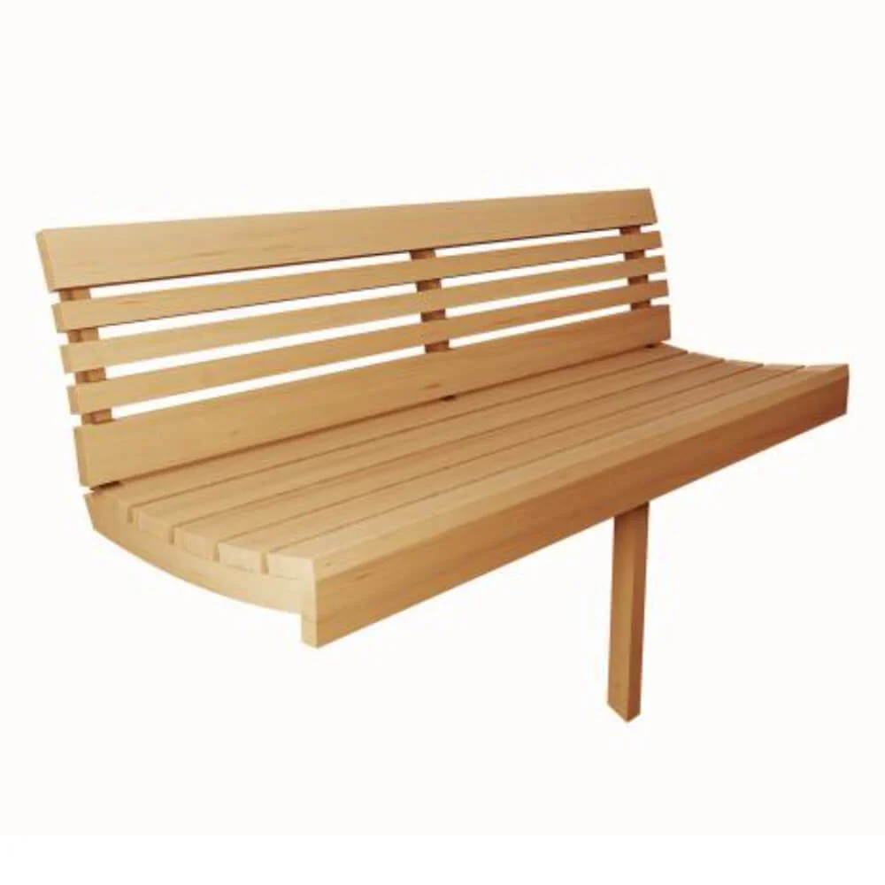 SaunaLife Model E8 Ergo Series 6-Person Outdoor Thermo-Spruce Sauna Barrel [SL-MODELE8] (SAK31809) - Image 7