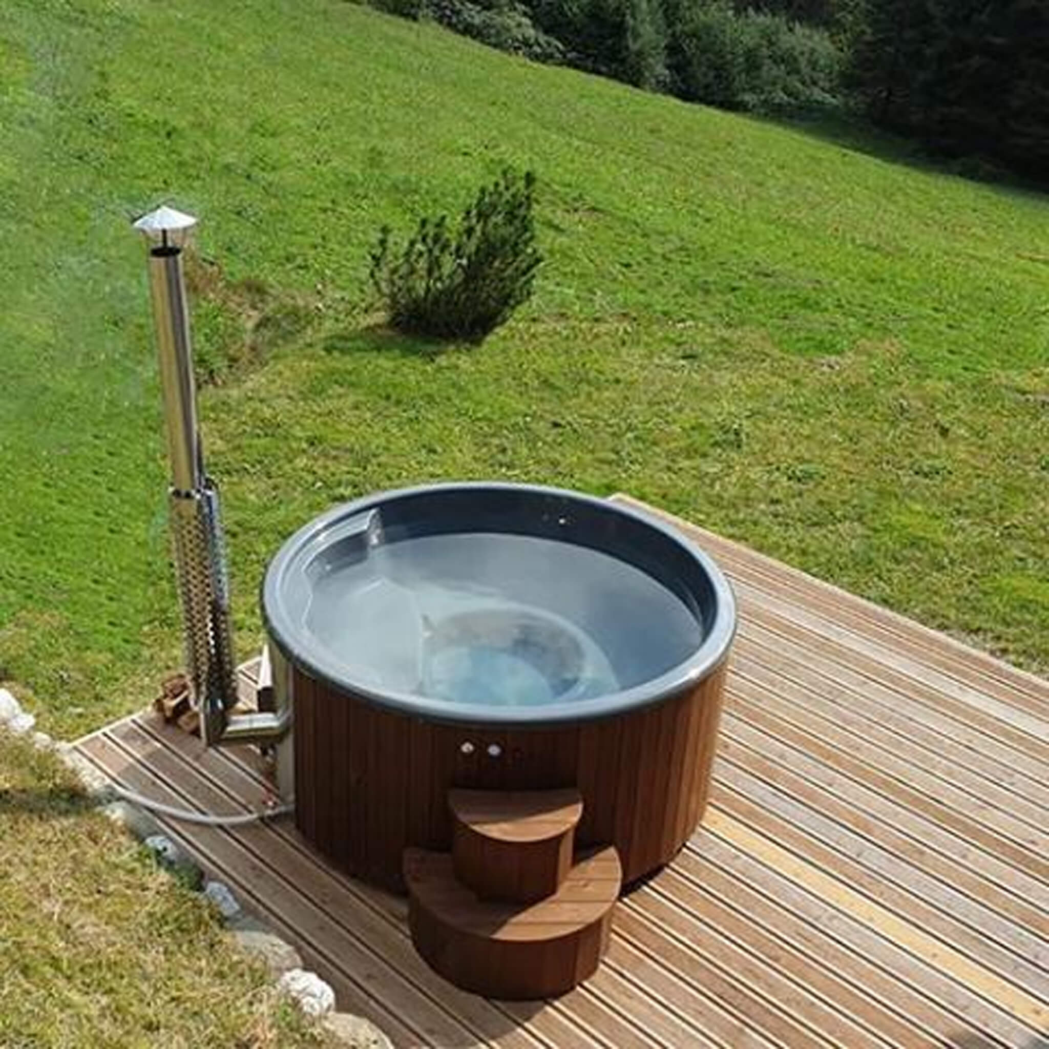 SaunaLife Model S4N Premium 6-Person Home Wood-Burning Hot Tub [SL-MODELS4N] (SAK28371) - Image 4