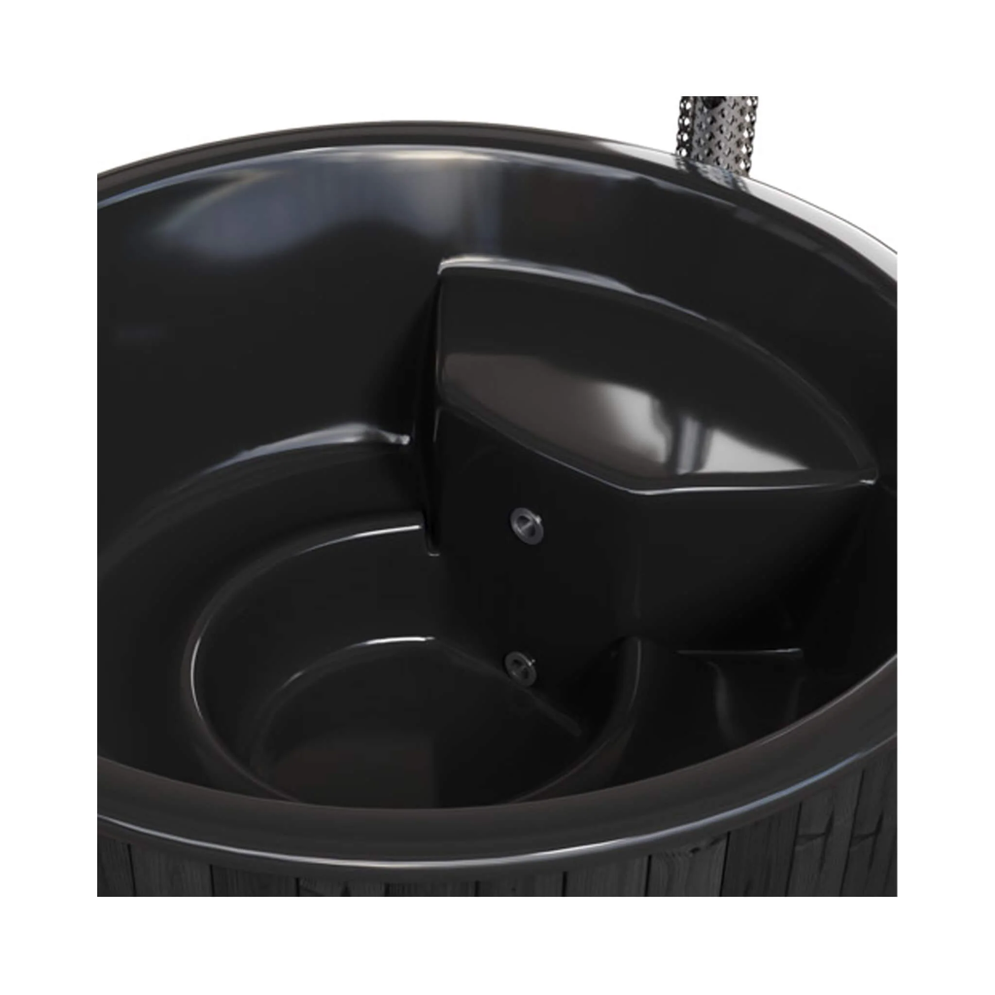 SaunaLife Model S6B 7-Person Soak-Series Home Wood-Burning Hot Tub [SL-MODELS6B] (SAK13679) - Image 3