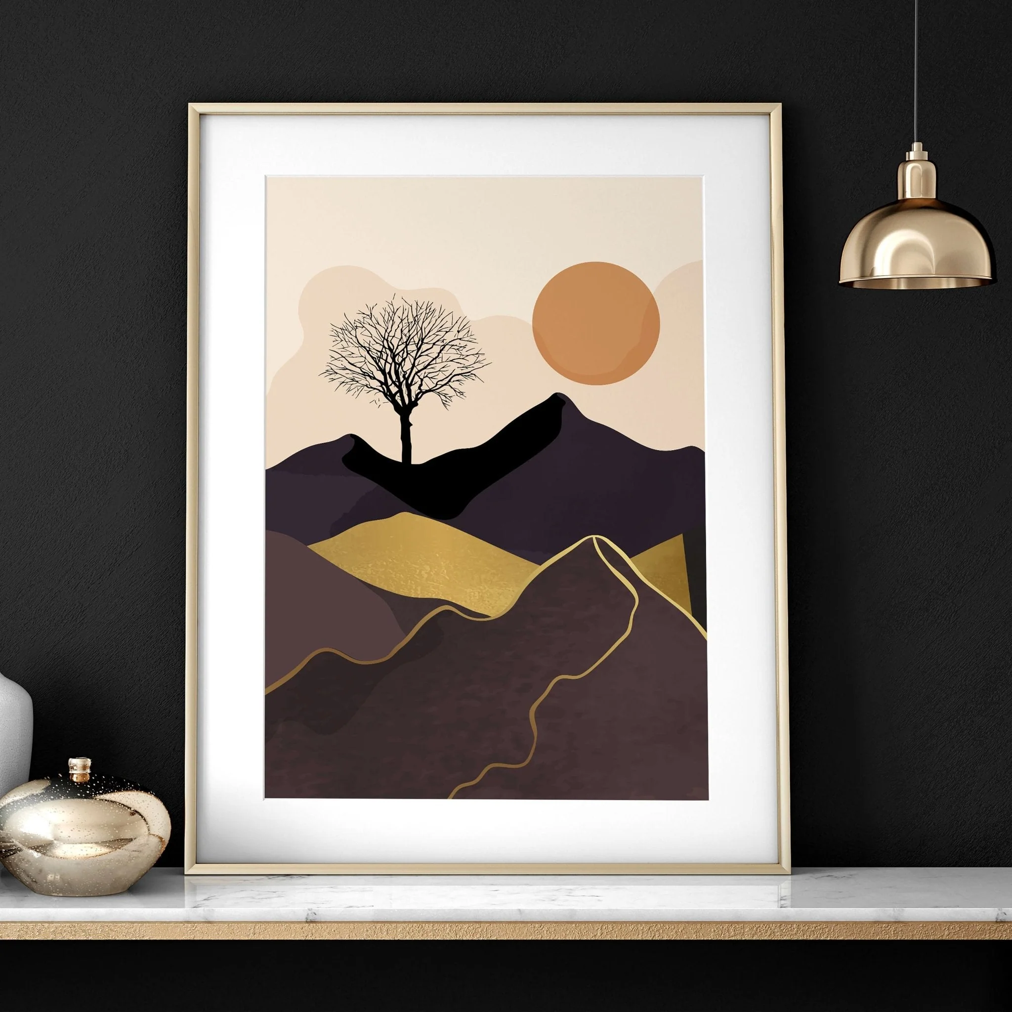 Scandi decor for office | set of 3 wall art prints - Image 4