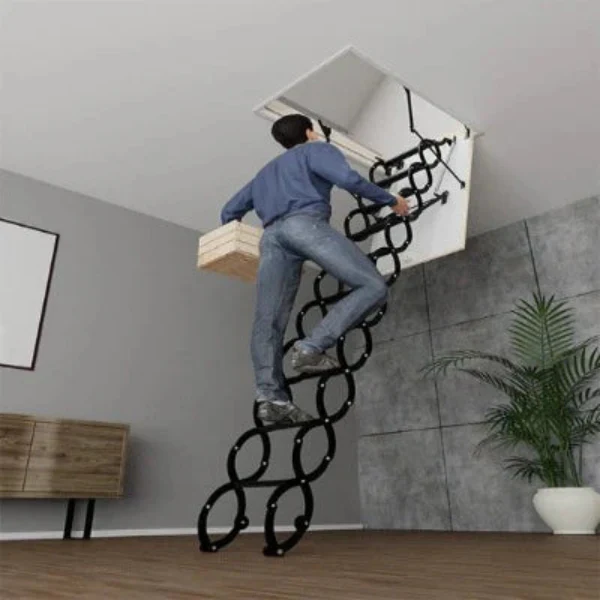 Scissor Insulated Attic Ladder - All Sizes - Image 7
