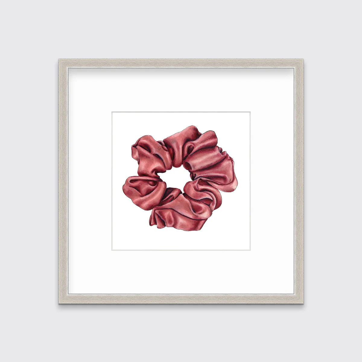 Scrunchie III (Pink) - Open Edition Paper Print - Image 3