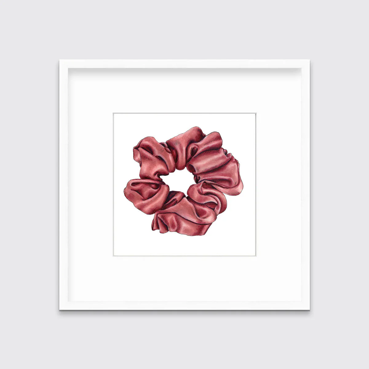 Scrunchie III (Pink) - Open Edition Paper Print - Image 5