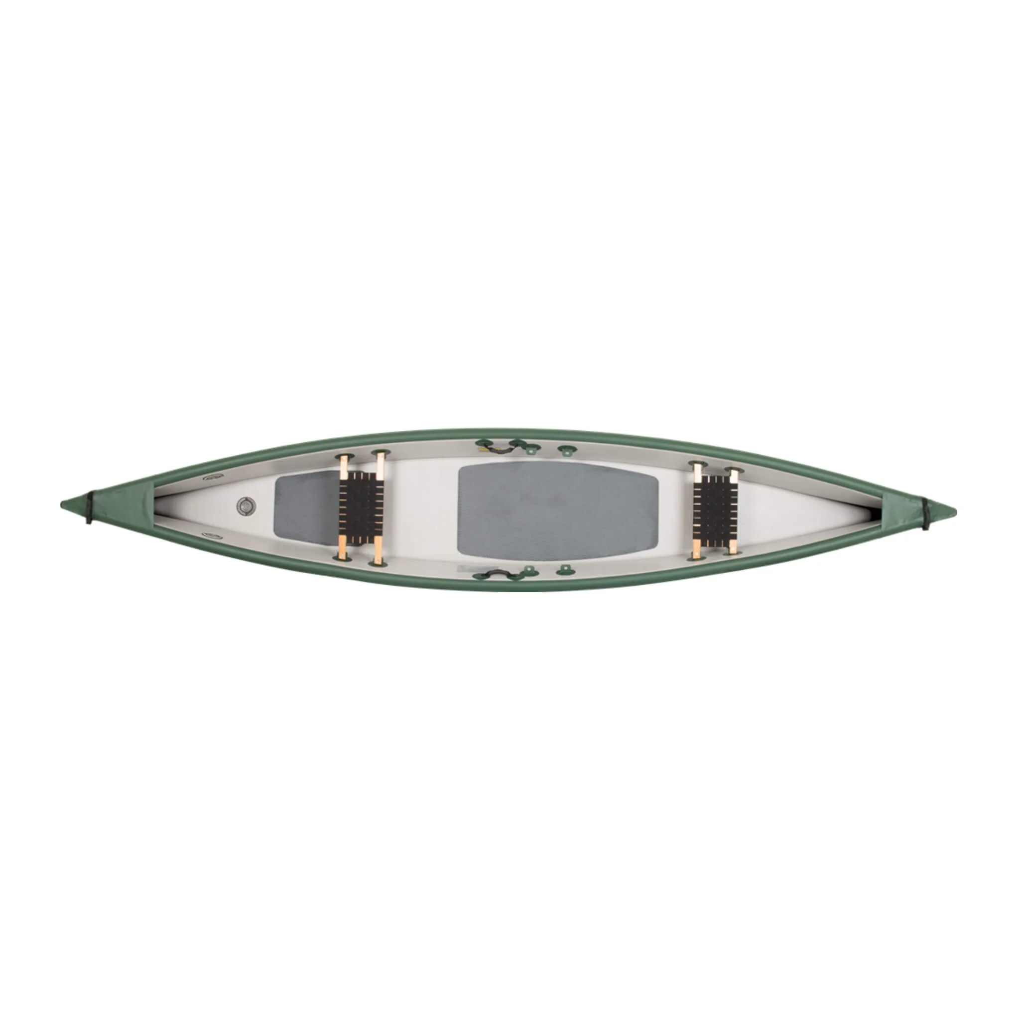 Sea Eagle 3-People TC16 High Pressure All Drop Stitch Inflatable Travel Canoe, 16FT [TC16K] (SAK43086) - Image 3