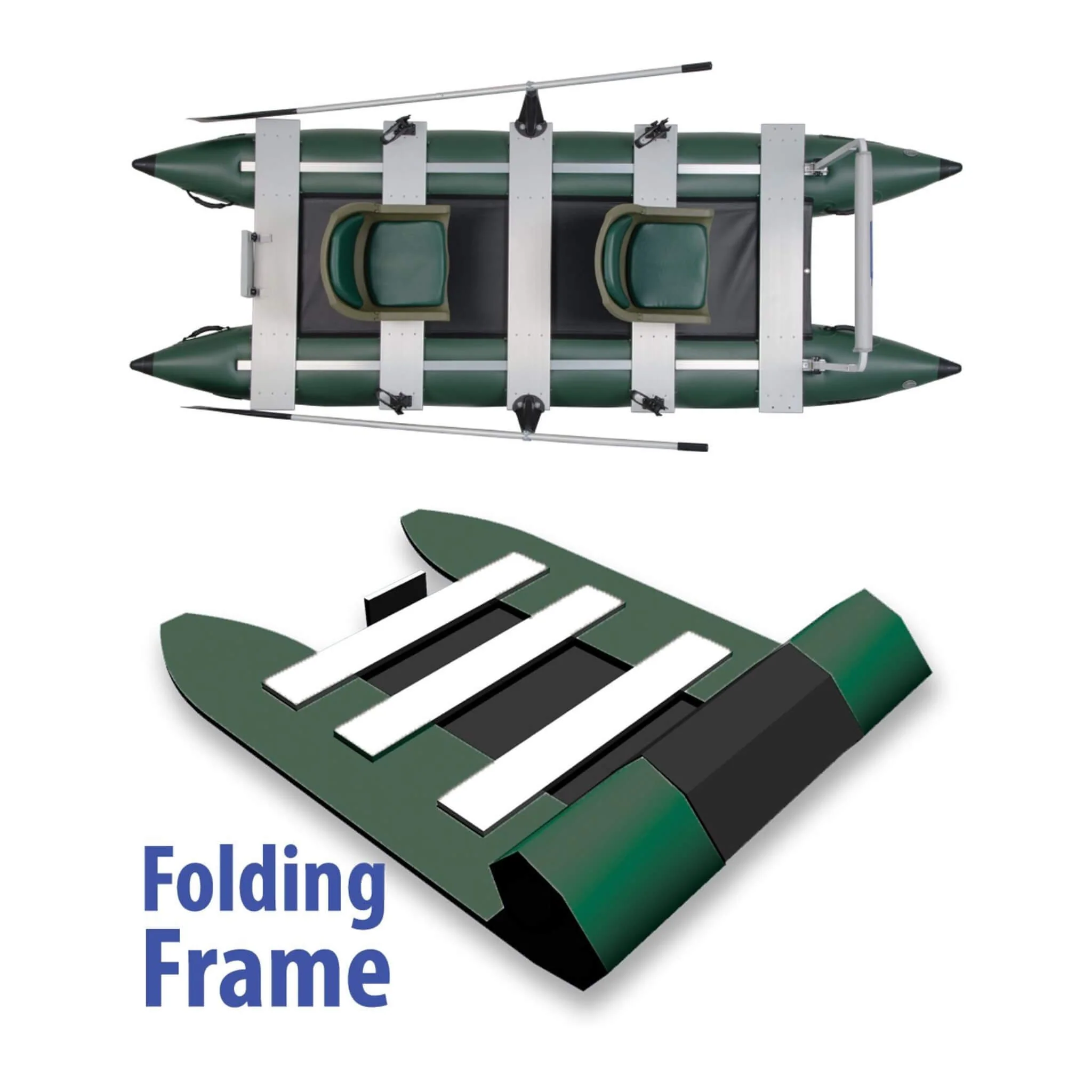 Sea Eagle 375FC FoldCat 2-Persons Inflatable Fishing Lightweight Pontoon Boat [375FCK] (SAK34652) - Image 12
