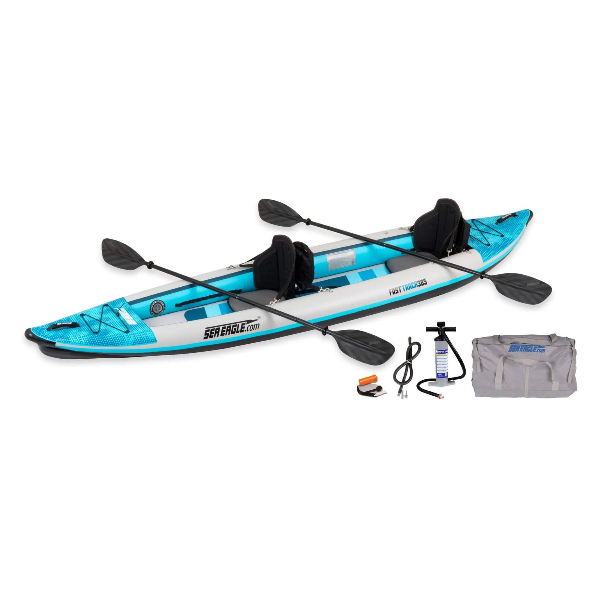 Sea Eagle 385FT FastTrack 2-Person V-Bottom Inflatable Kayak, 12FT [385FTK] (SAK25086) - Image 11