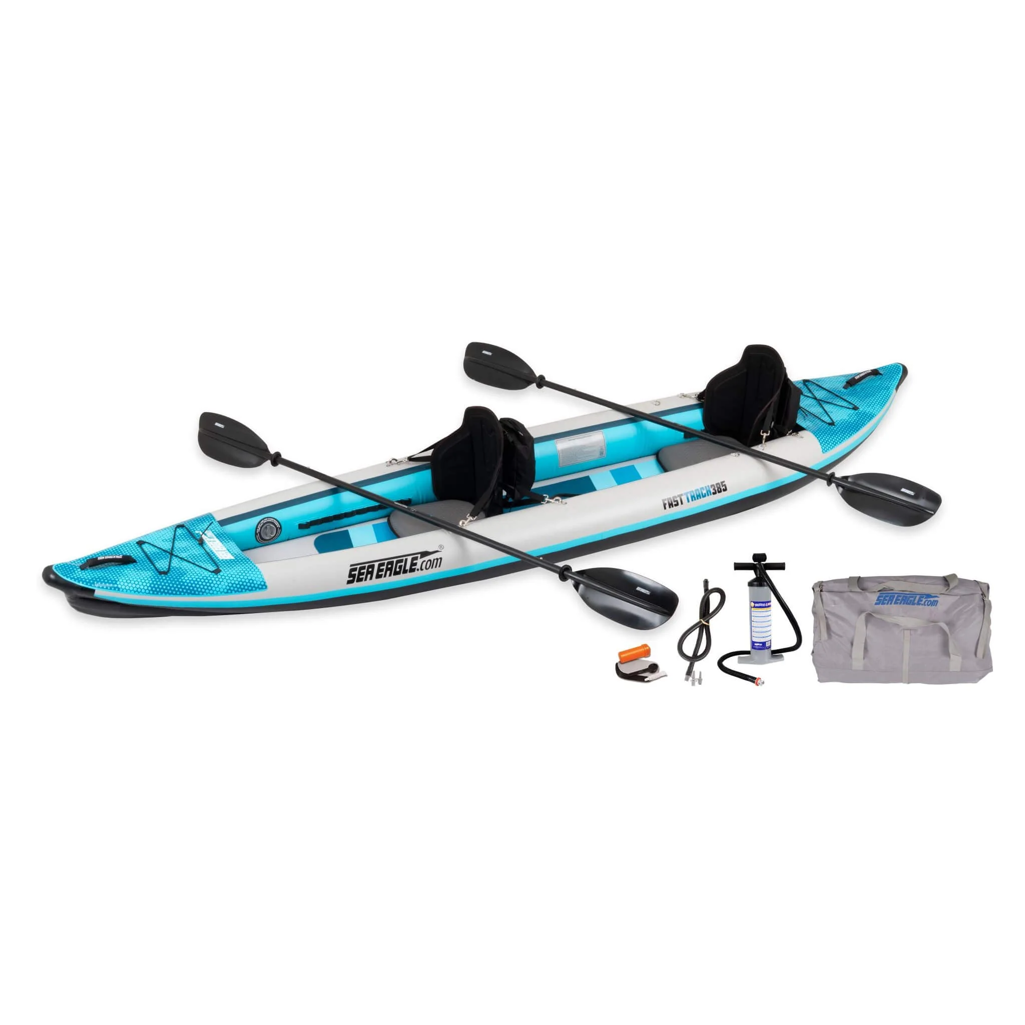 Sea Eagle 385FT FastTrack 2-Person V-Bottom Inflatable Kayak, 12FT [385FTK] (SAK25086) - Image 13