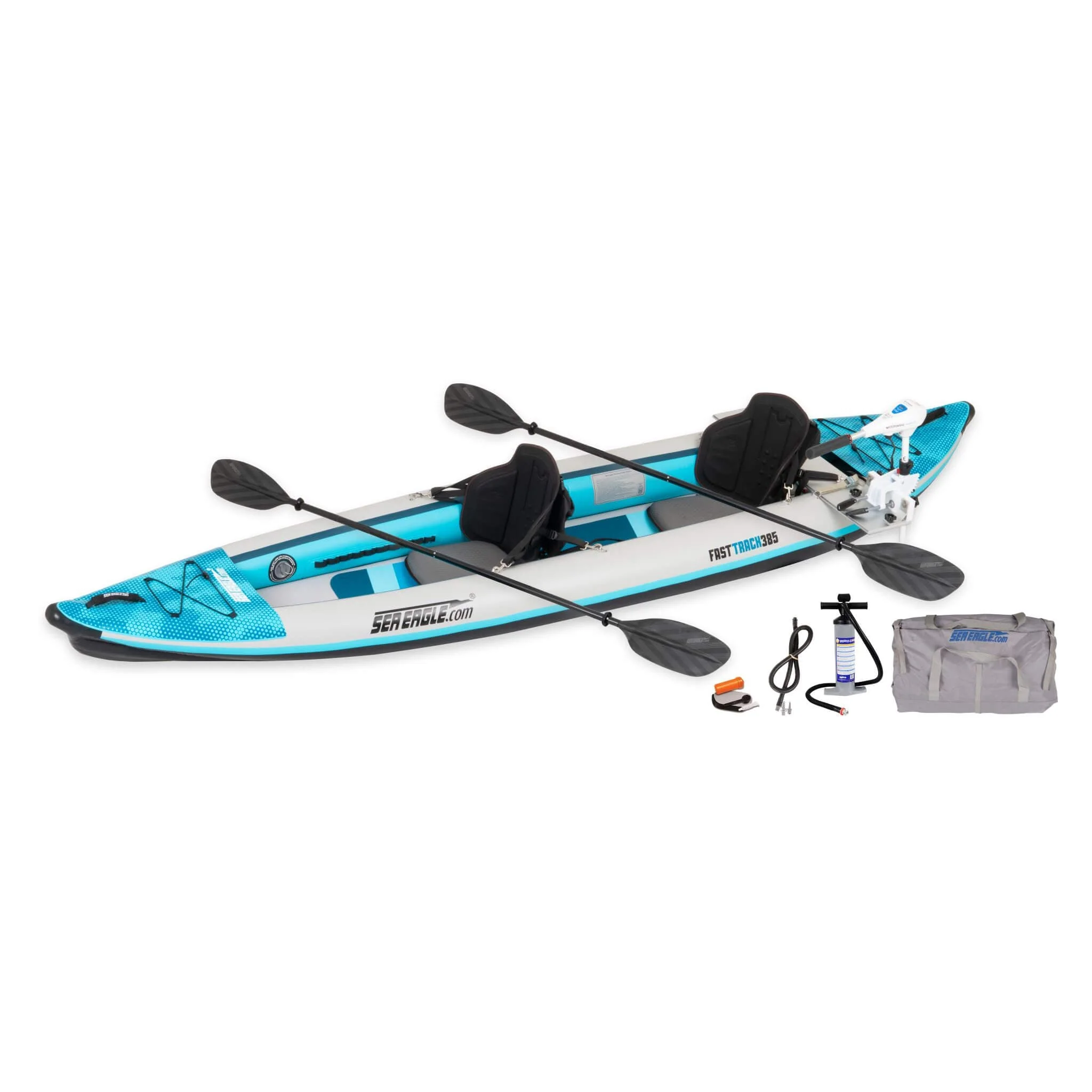 Sea Eagle 385FT FastTrack 2-Person V-Bottom Inflatable Kayak, 12FT [385FTK] (SAK25086) - Image 14