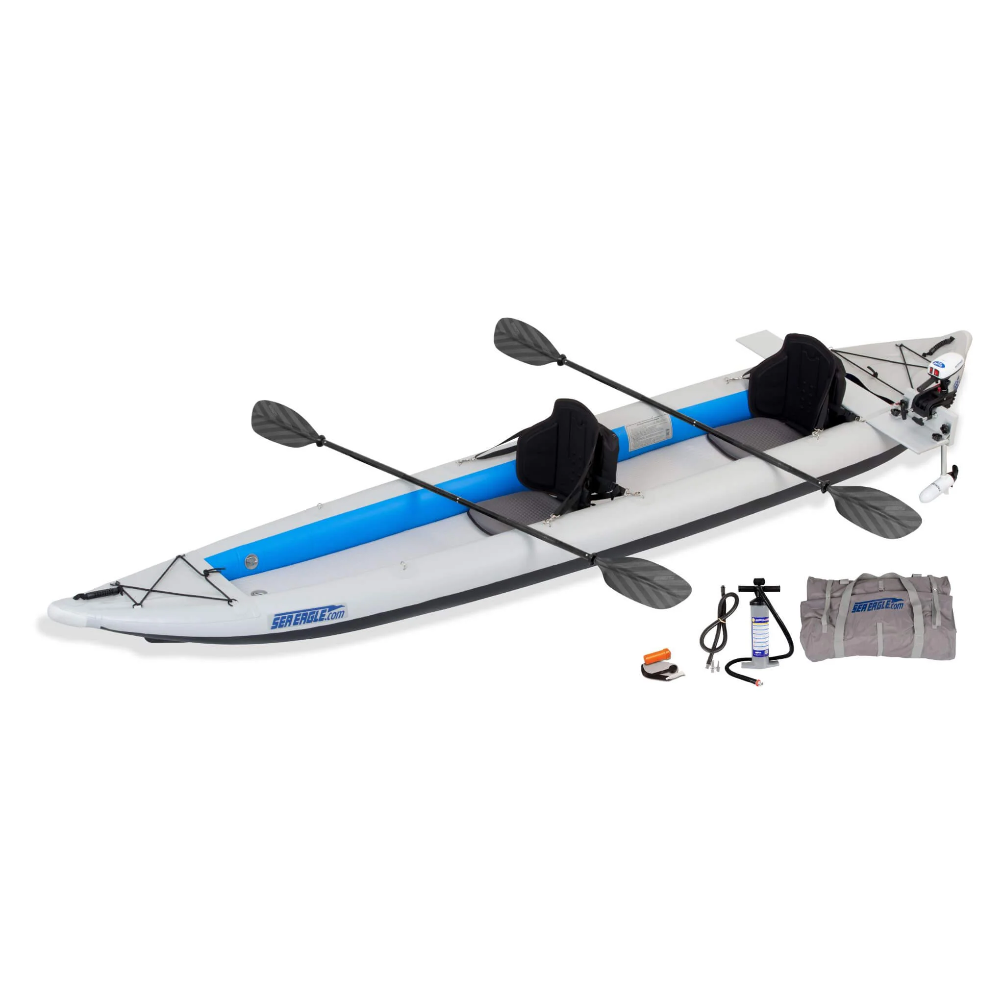 Sea Eagle 465FT FastTrack 3-Person UltraLight Weight Inflatable Kayak, 15FT [465FTK] (SAK96507) - Image 14