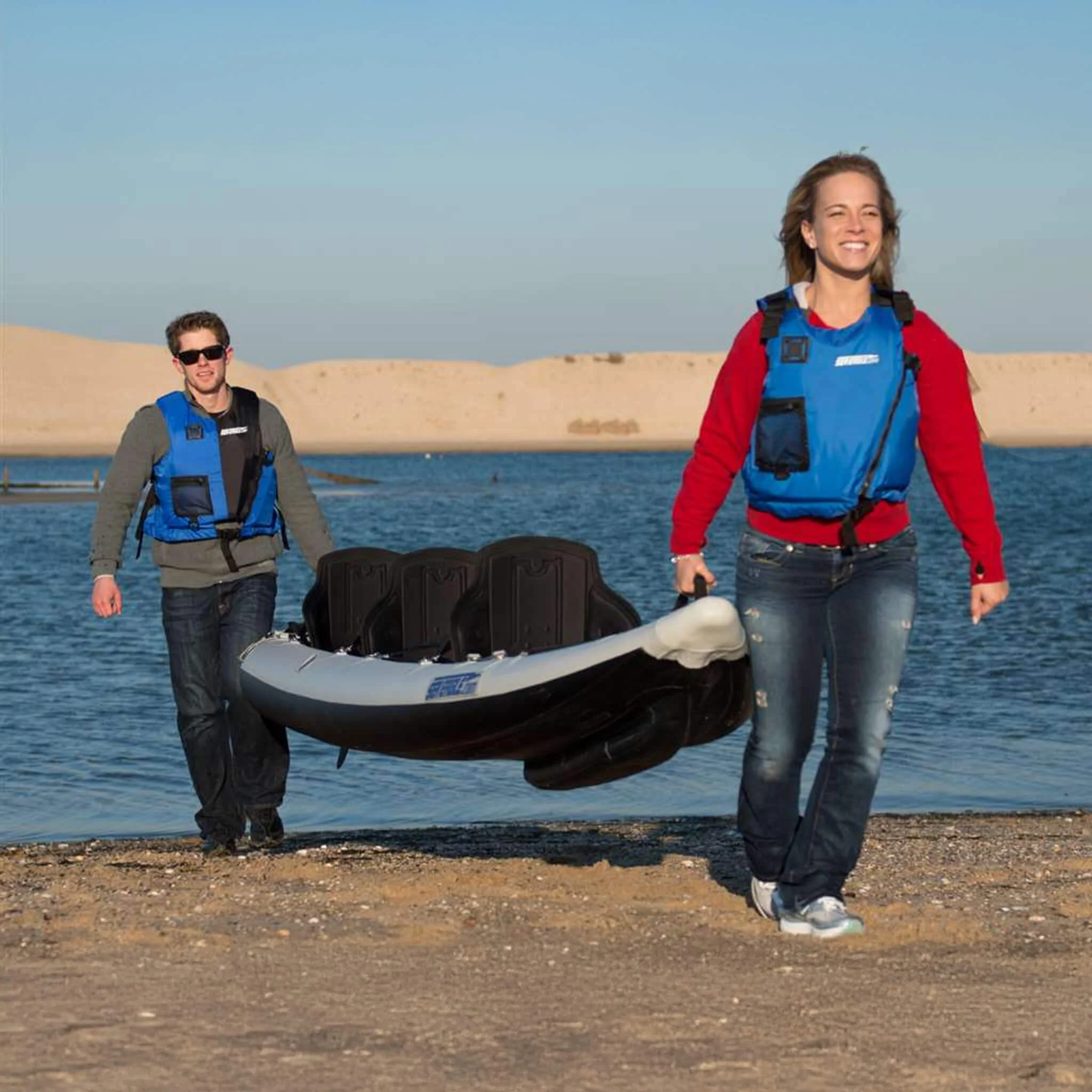 Sea Eagle 465FT FastTrack 3-Person UltraLight Weight Inflatable Kayak, 15FT [465FTK] (SAK96507) - Image 5