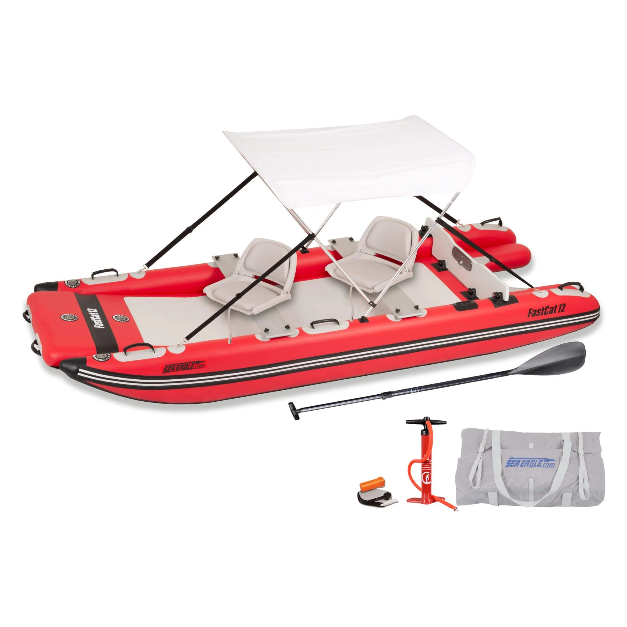 Sea Eagle Boats FastCat12™ Catamaran Inflatable Boat, 13FT [FASTCAT12K] (SAK29684) - Image 11