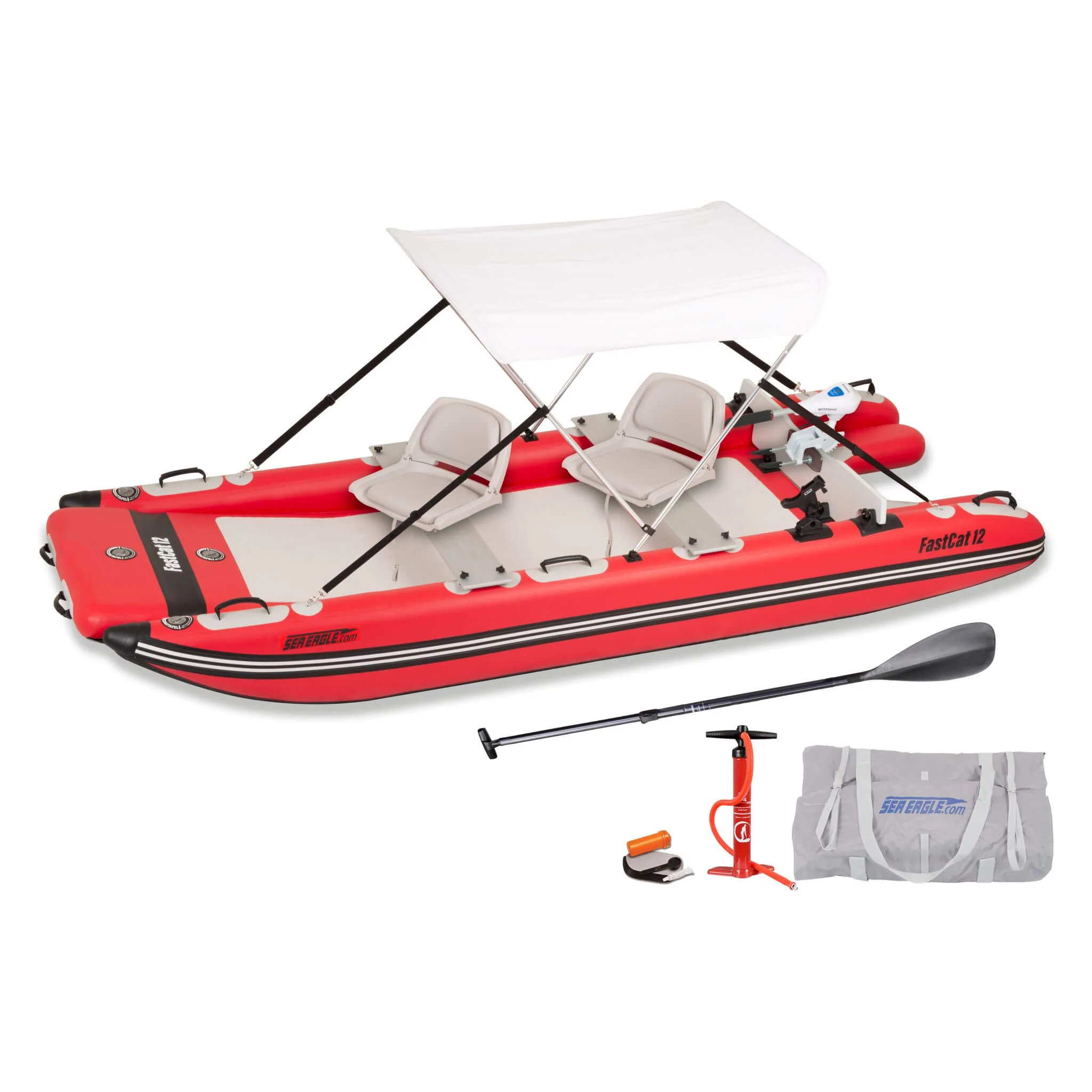 Sea Eagle Boats FastCat12™ Catamaran Inflatable Boat, 13FT [FASTCAT12K] (SAK29684) - Image 12