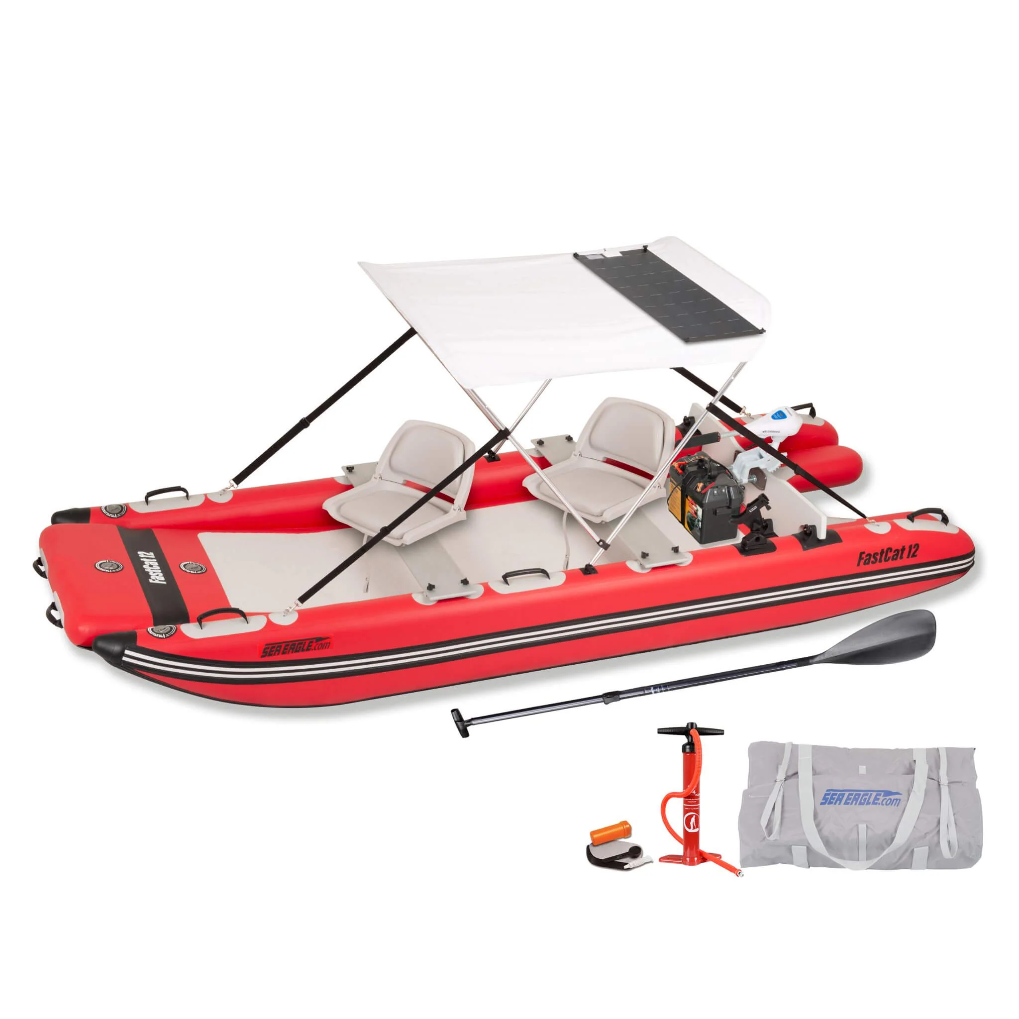 Sea Eagle Boats FastCat12™ Catamaran Inflatable Boat, 13FT [FASTCAT12K] (SAK29684) - Image 14