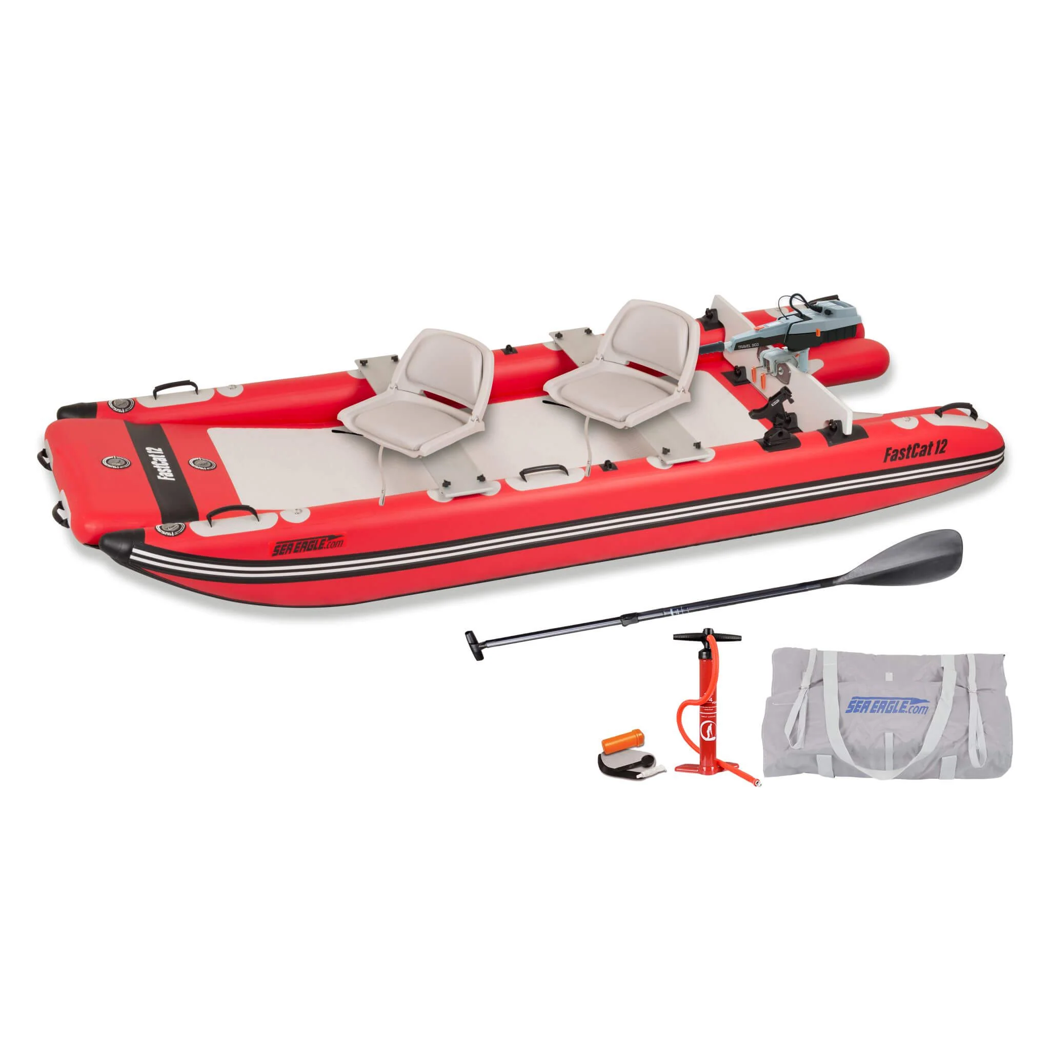 Sea Eagle Boats FastCat12™ Catamaran Inflatable Boat, 13FT [FASTCAT12K] (SAK29684) - Image 15