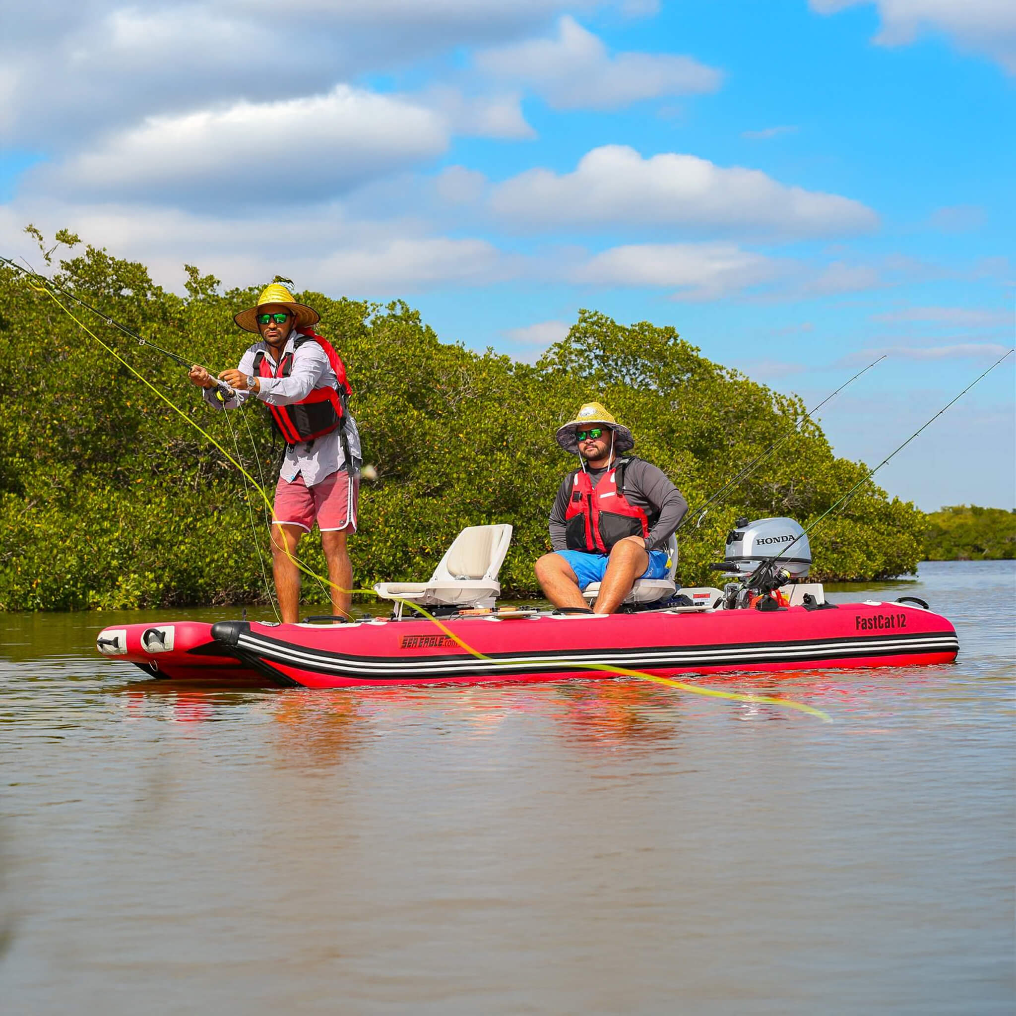 Sea Eagle Boats FastCat12™ Catamaran Inflatable Boat, 13FT [FASTCAT12K] (SAK29684) - Image 5