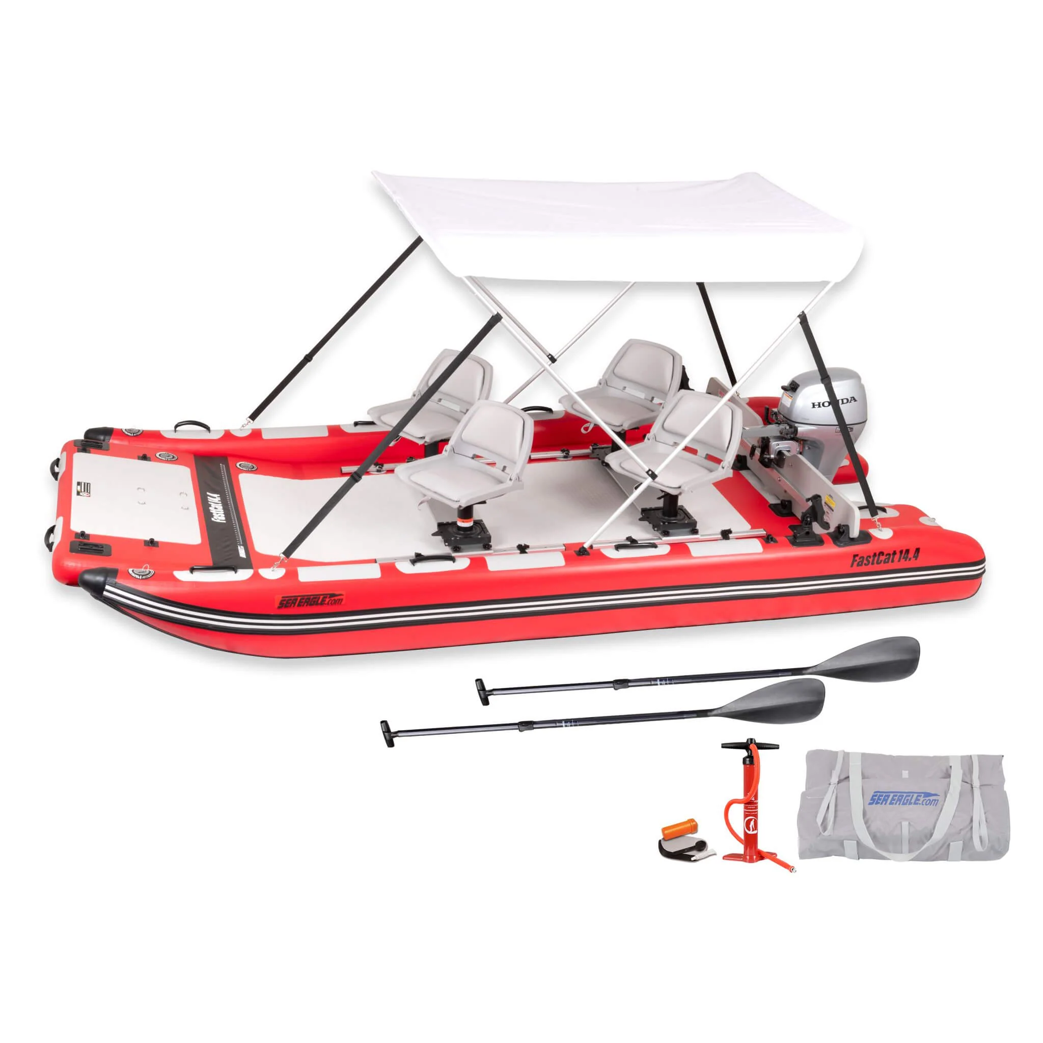 Sea Eagle Boats FastCat14™ Catamaran Inflatable Boat, 14FT [FASTCAT14K] (SAK43210) - Image 14
