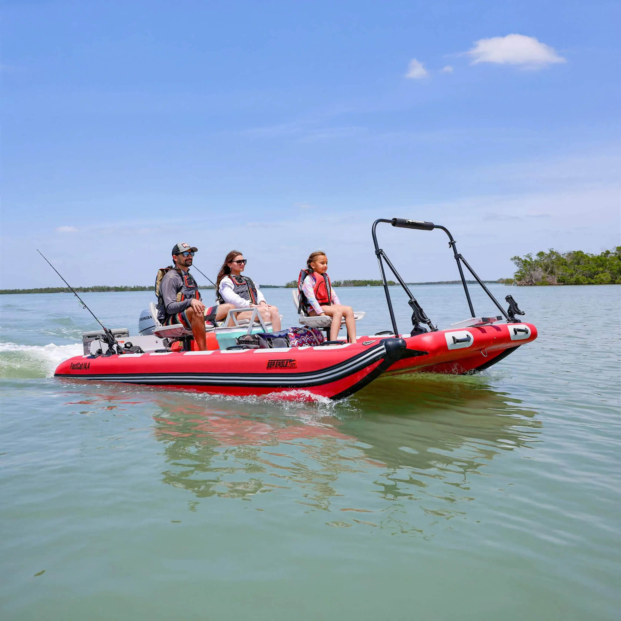 Sea Eagle Boats FastCat14™ Catamaran Inflatable Boat, 14FT [FASTCAT14K] (SAK43210) - Image 6