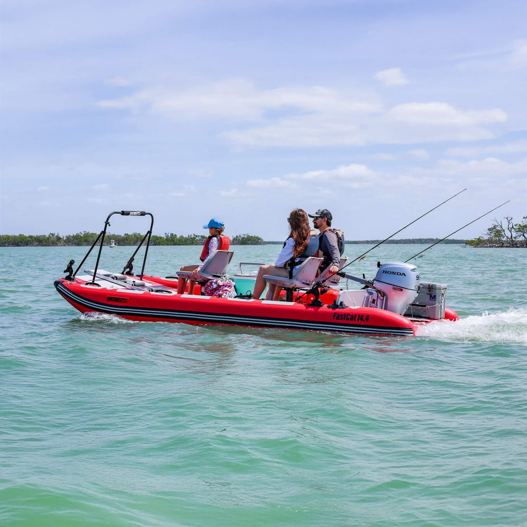 Sea Eagle Boats FastCat14™ Catamaran Inflatable Boat, 14FT [FASTCAT14K] (SAK43210) - Image 7